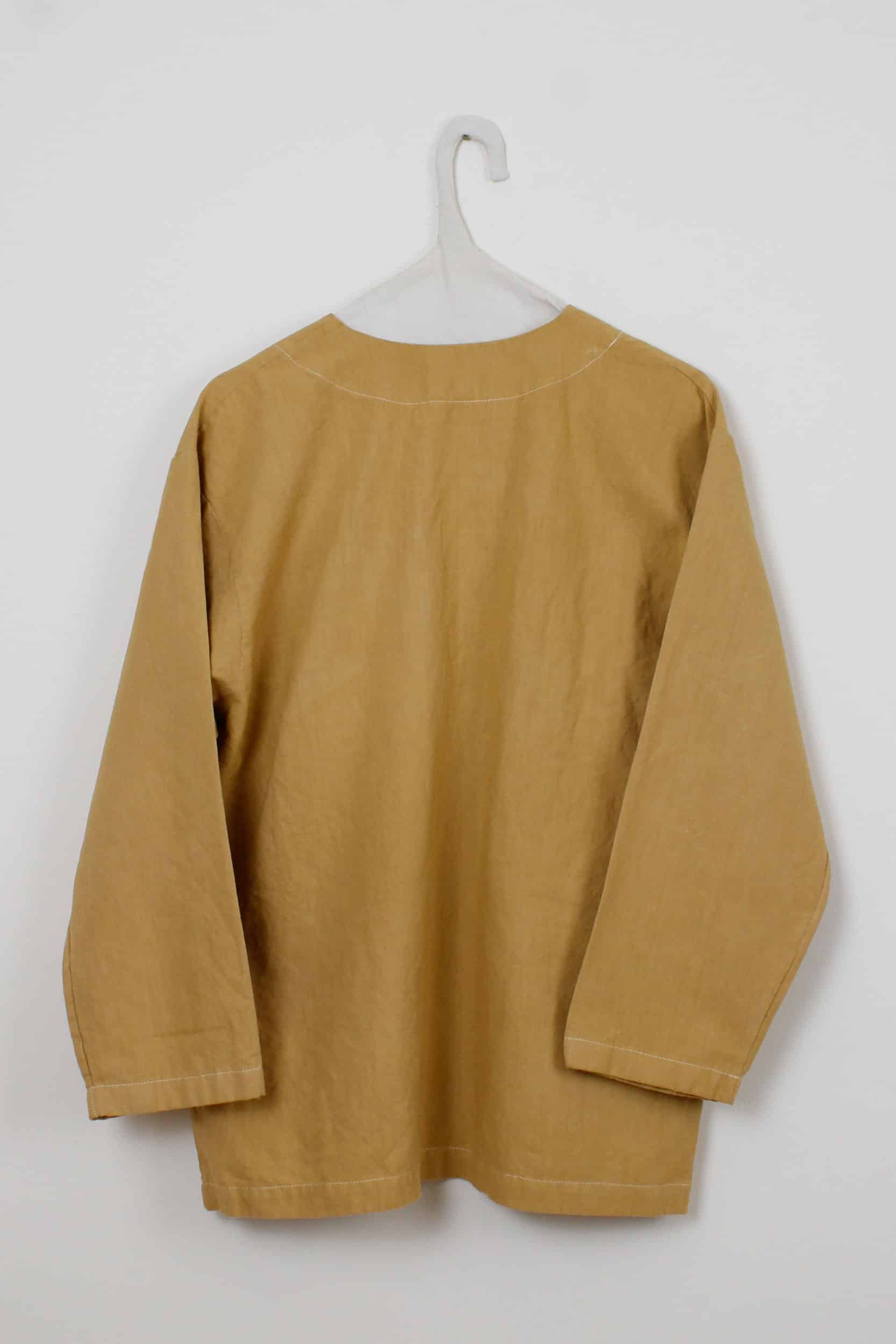 Yellow dyed boat shirt