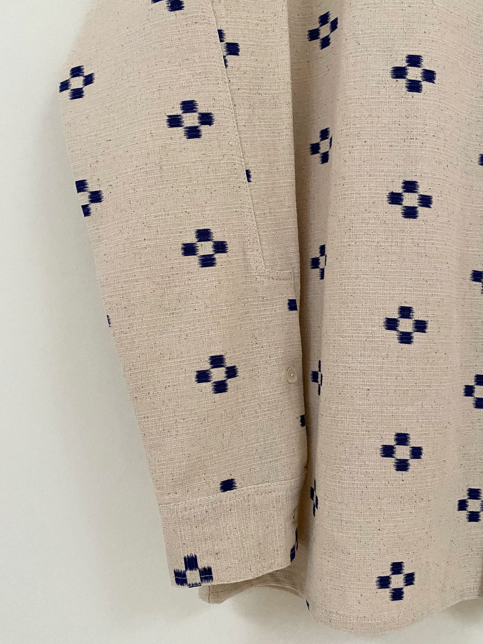 Blue flowers shirt - Man fit