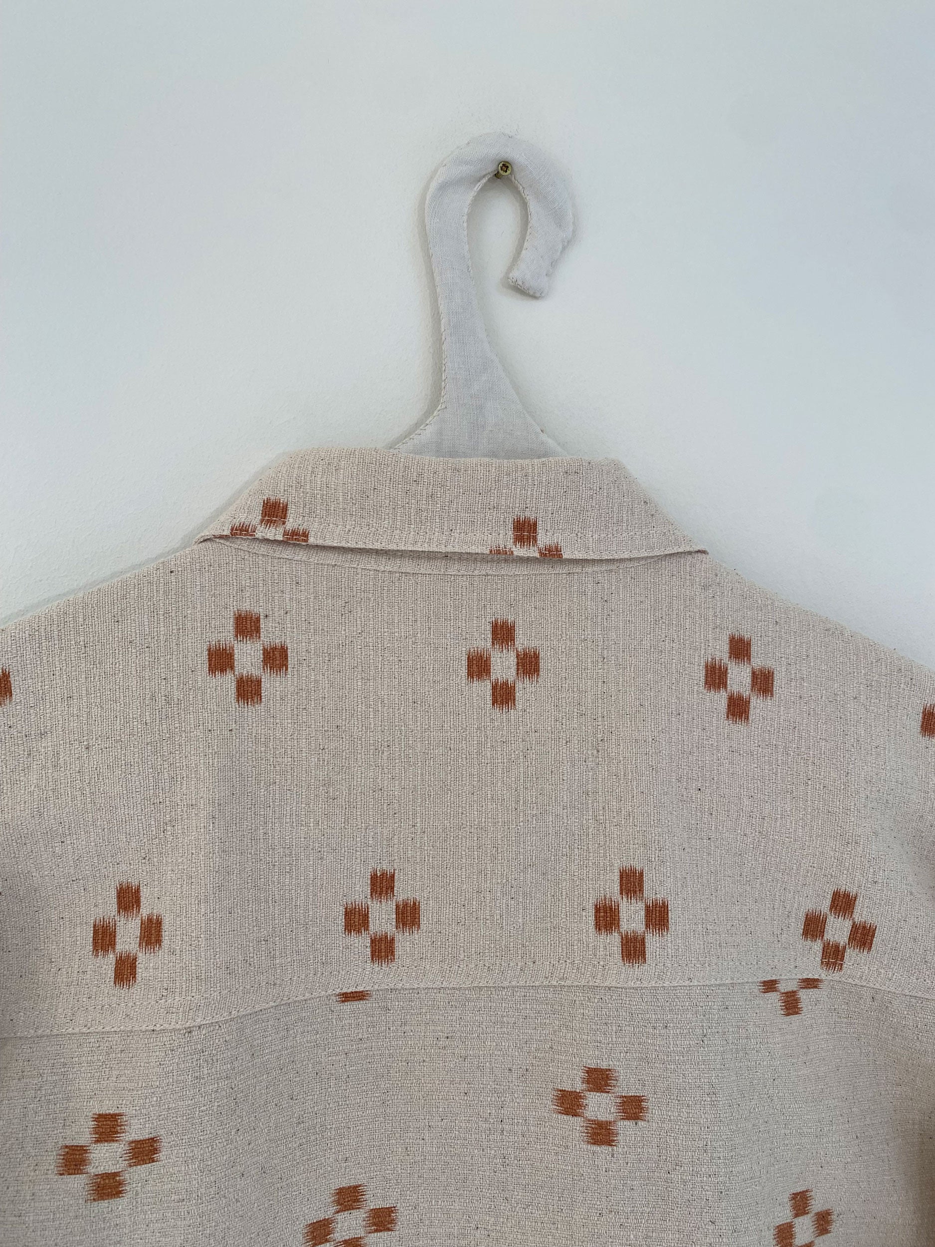 Brown flowers shirt - Man fit