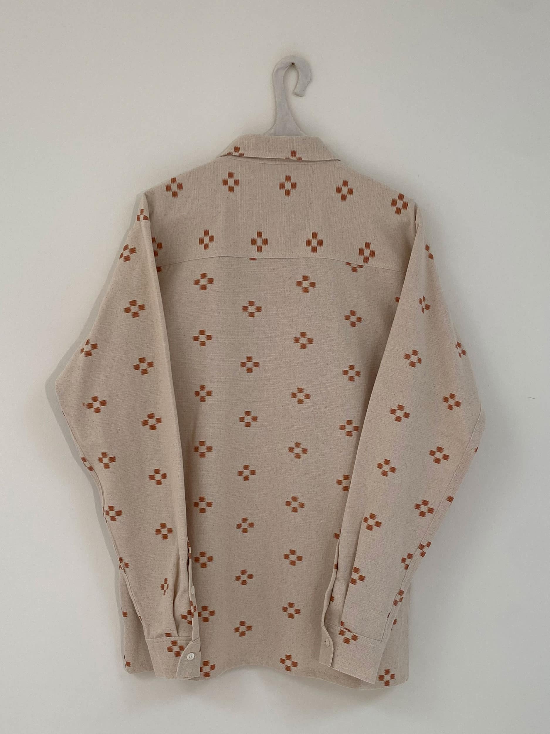 Brown flowers shirt - Man fit