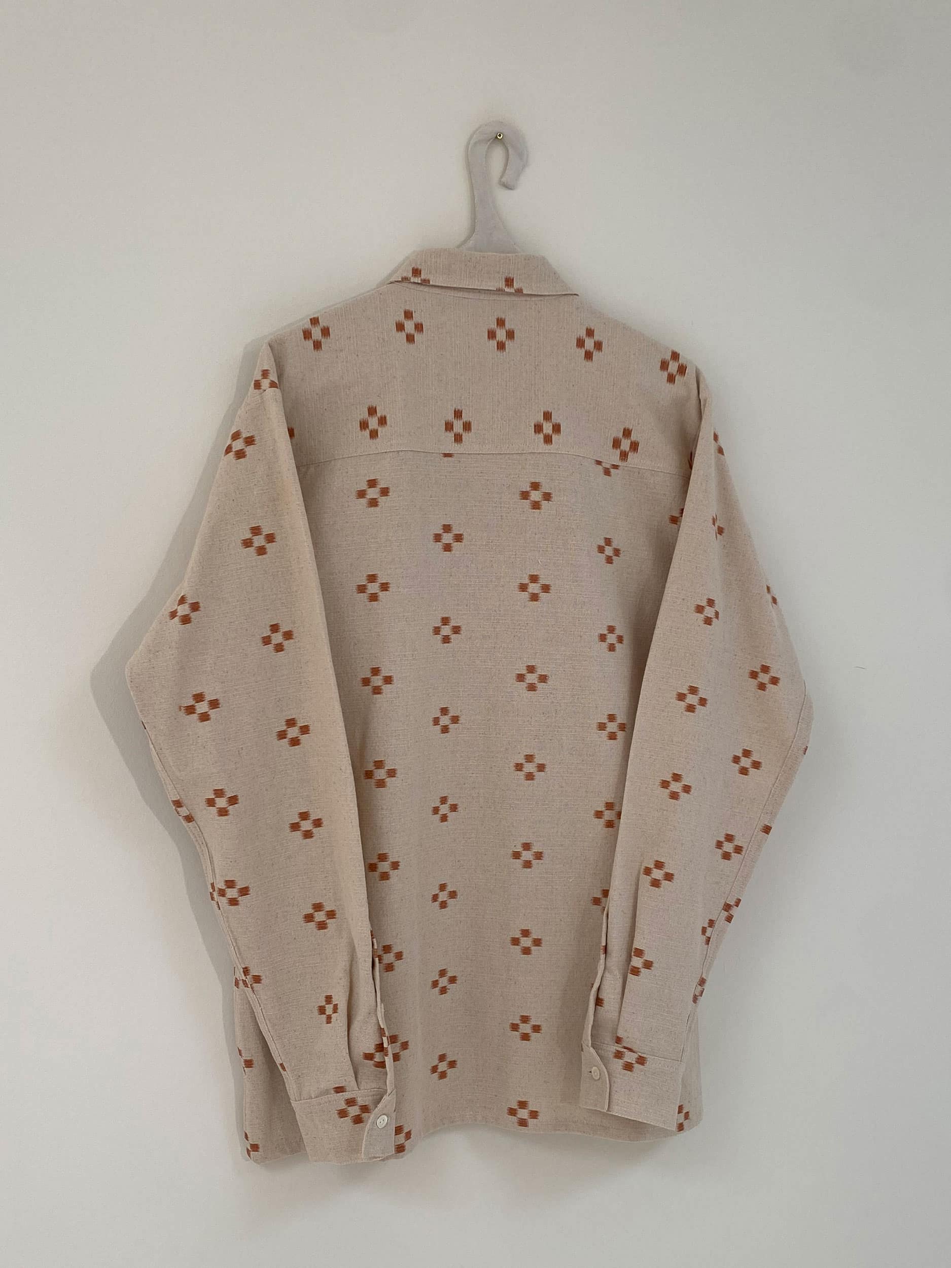 Brown flowers shirt - Man fit