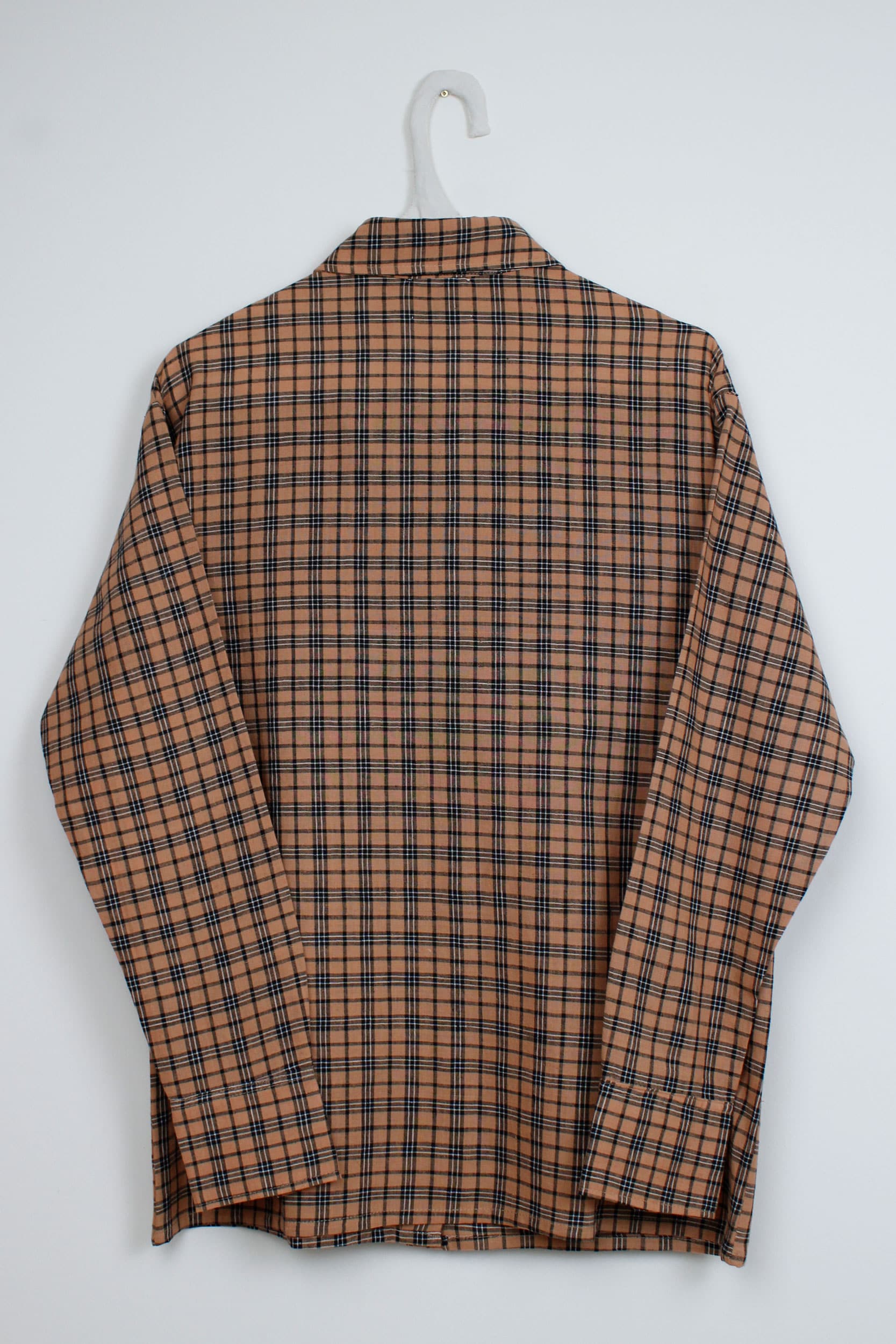 Plaid cotton shirt