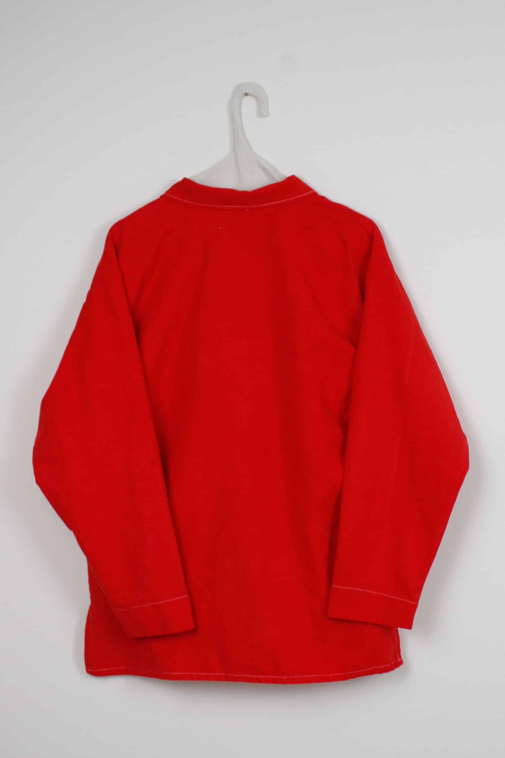 Red dyed long shirt