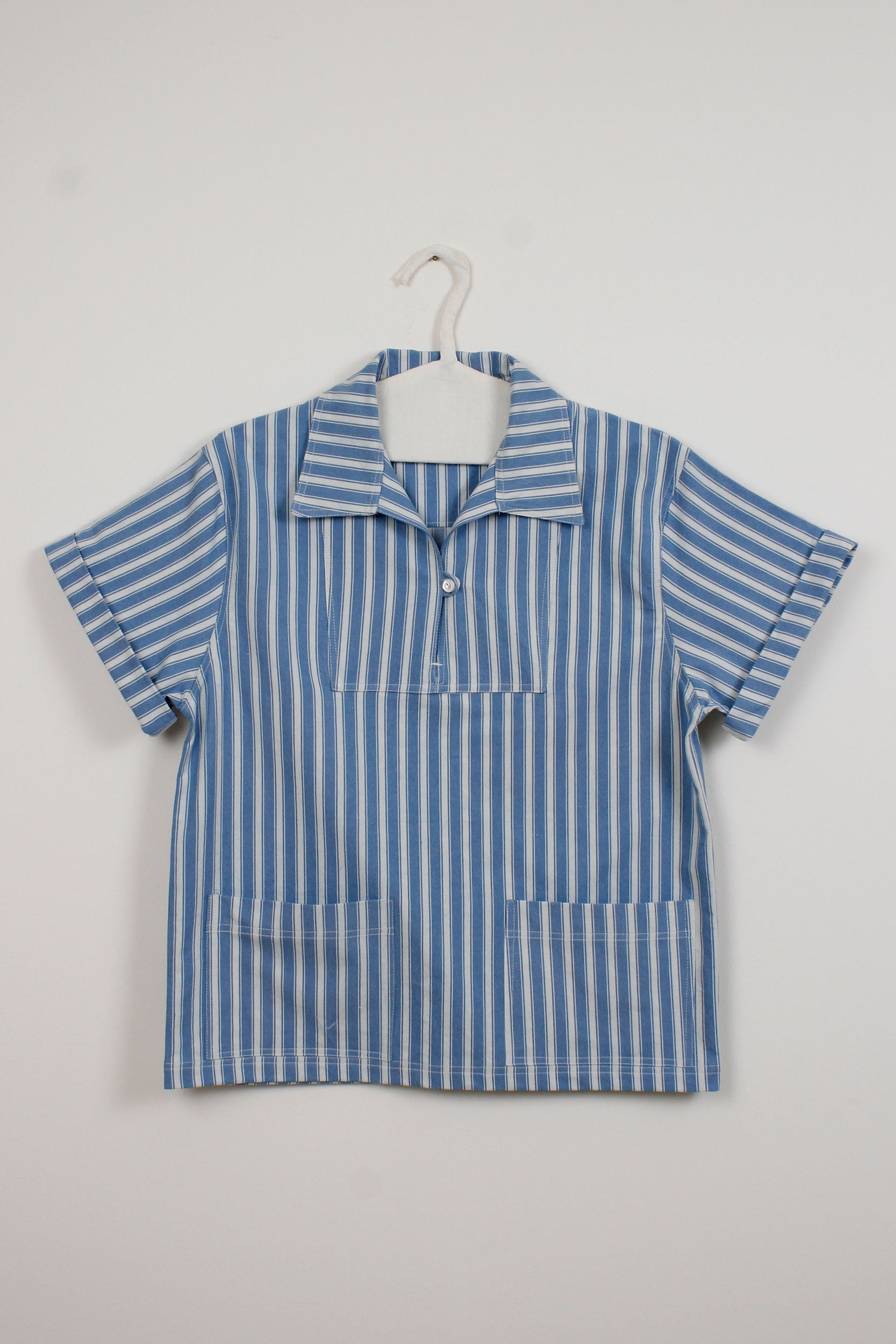 Blue stripes Marino shirt