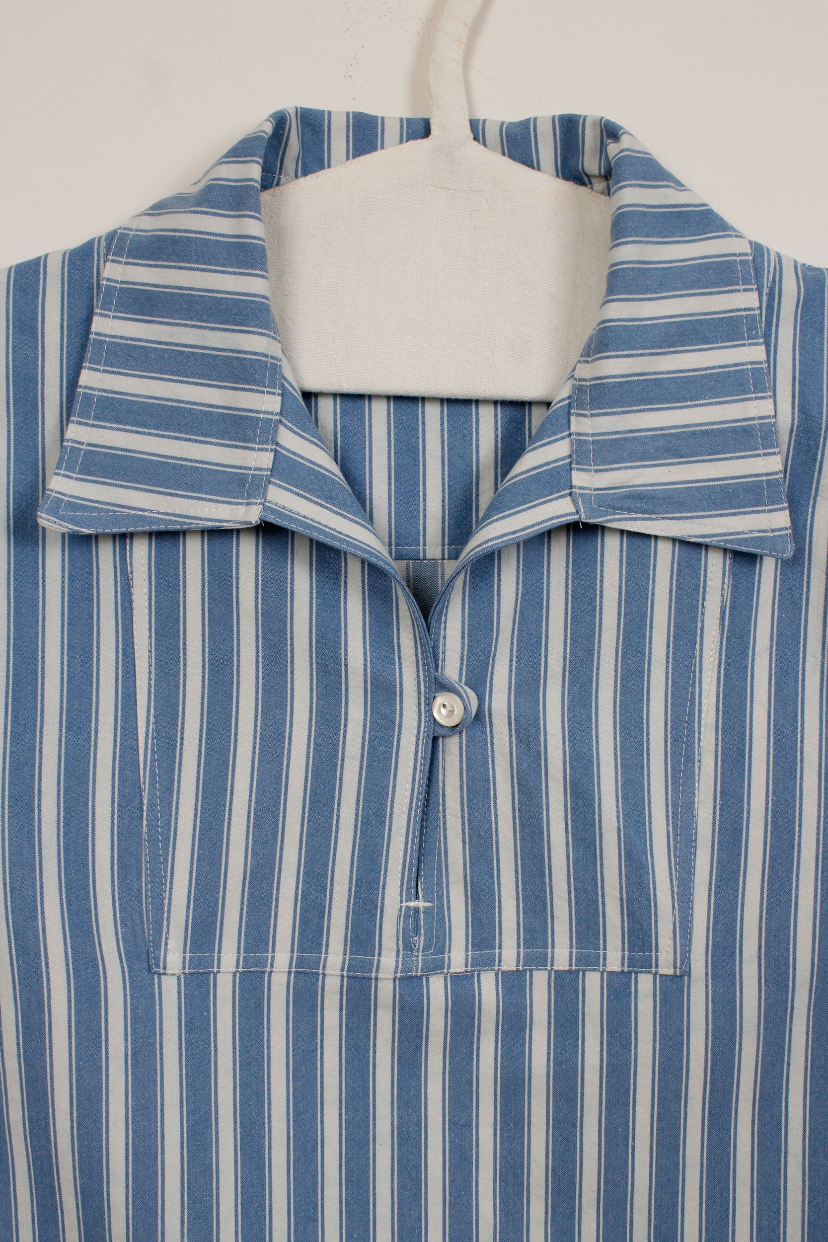 Blue stripes Marino shirt