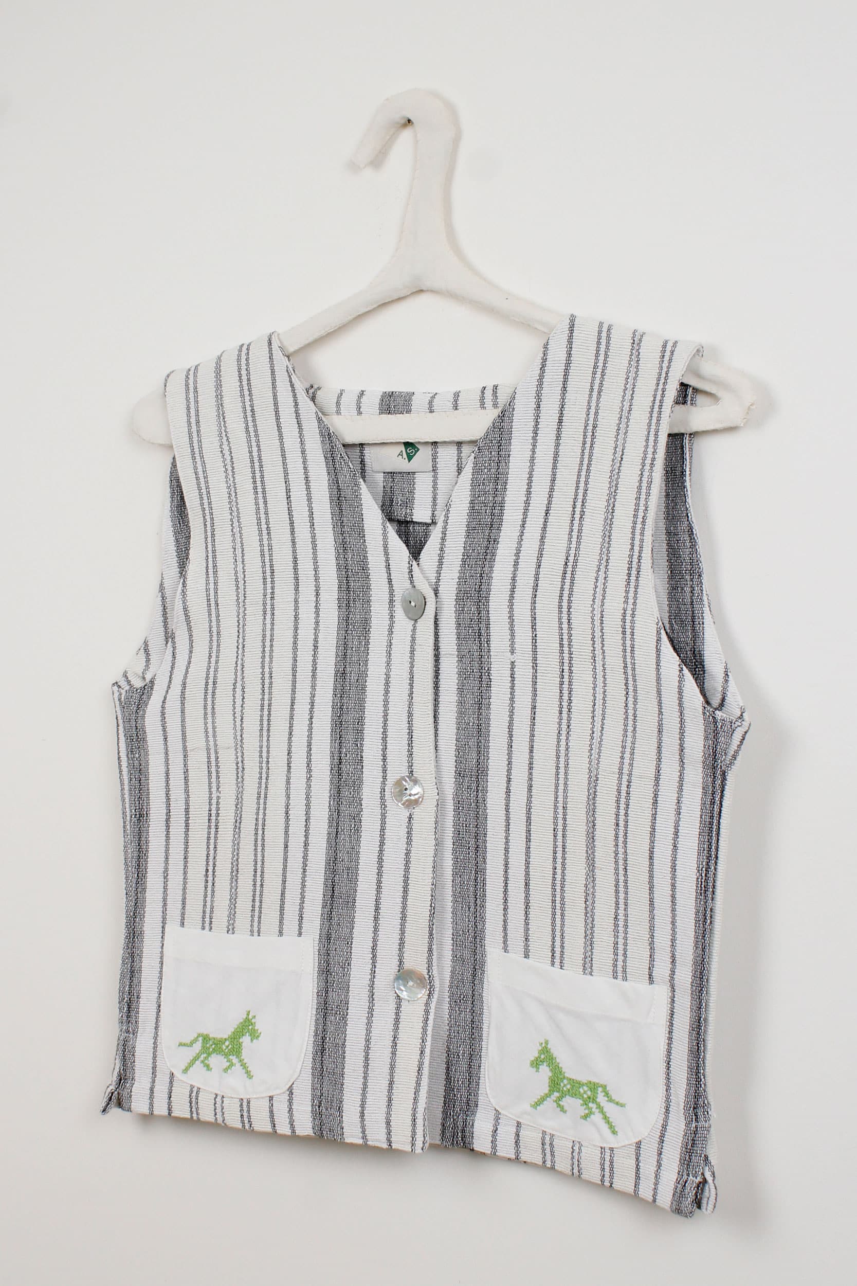 Green horses vest