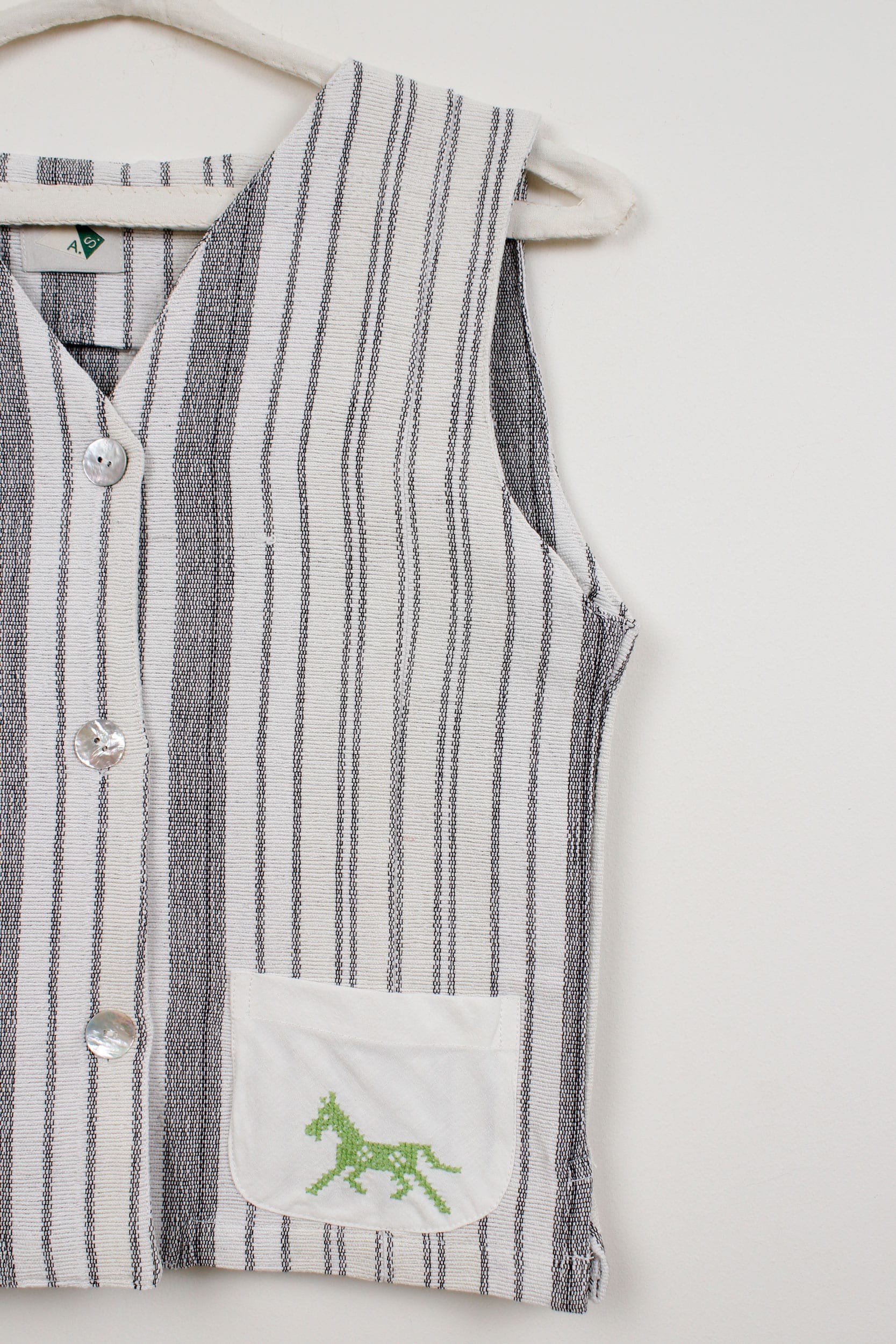 Green horses vest