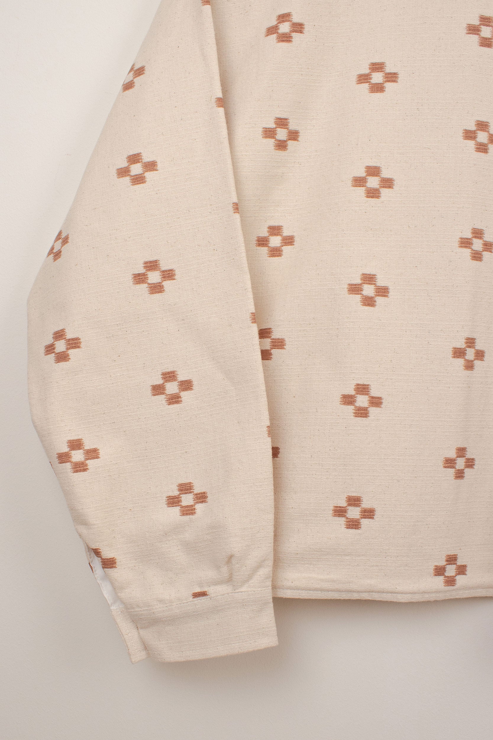 Brown flowers jacket