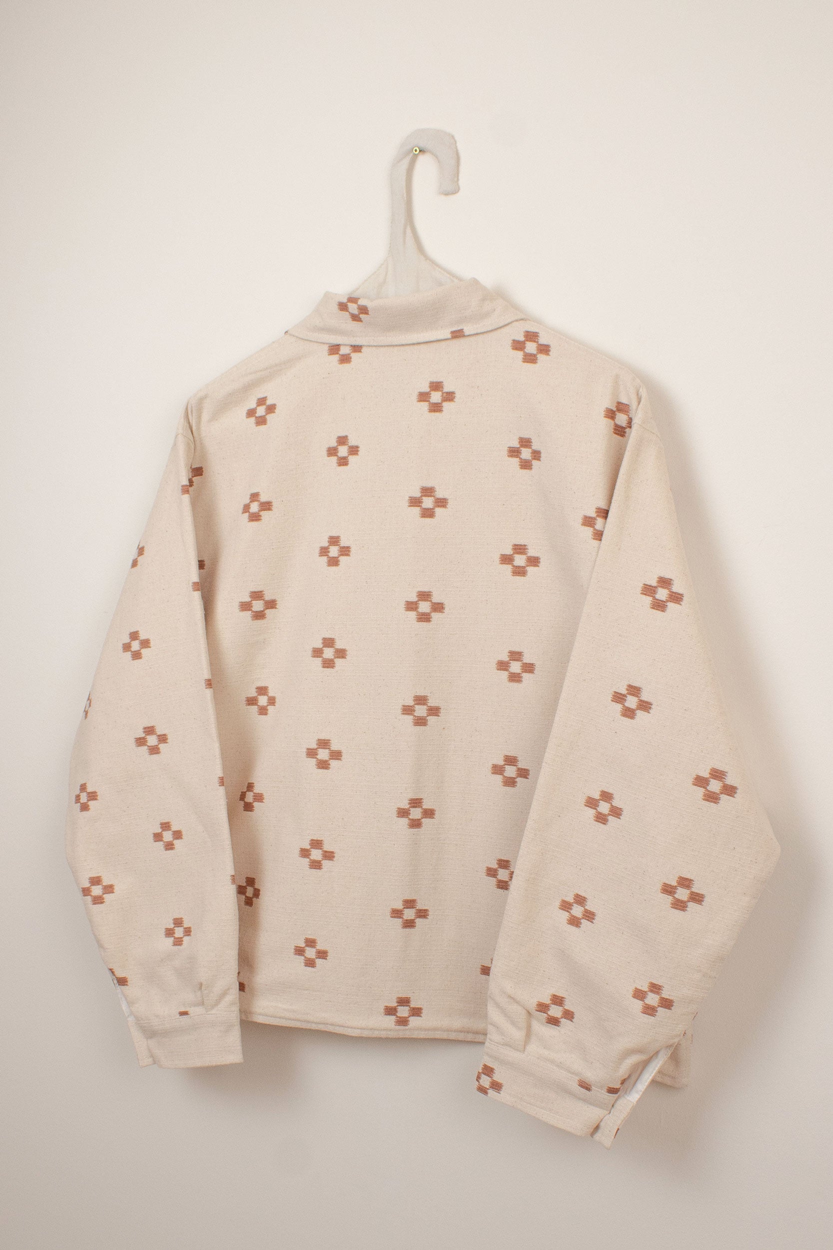 Brown flowers jacket