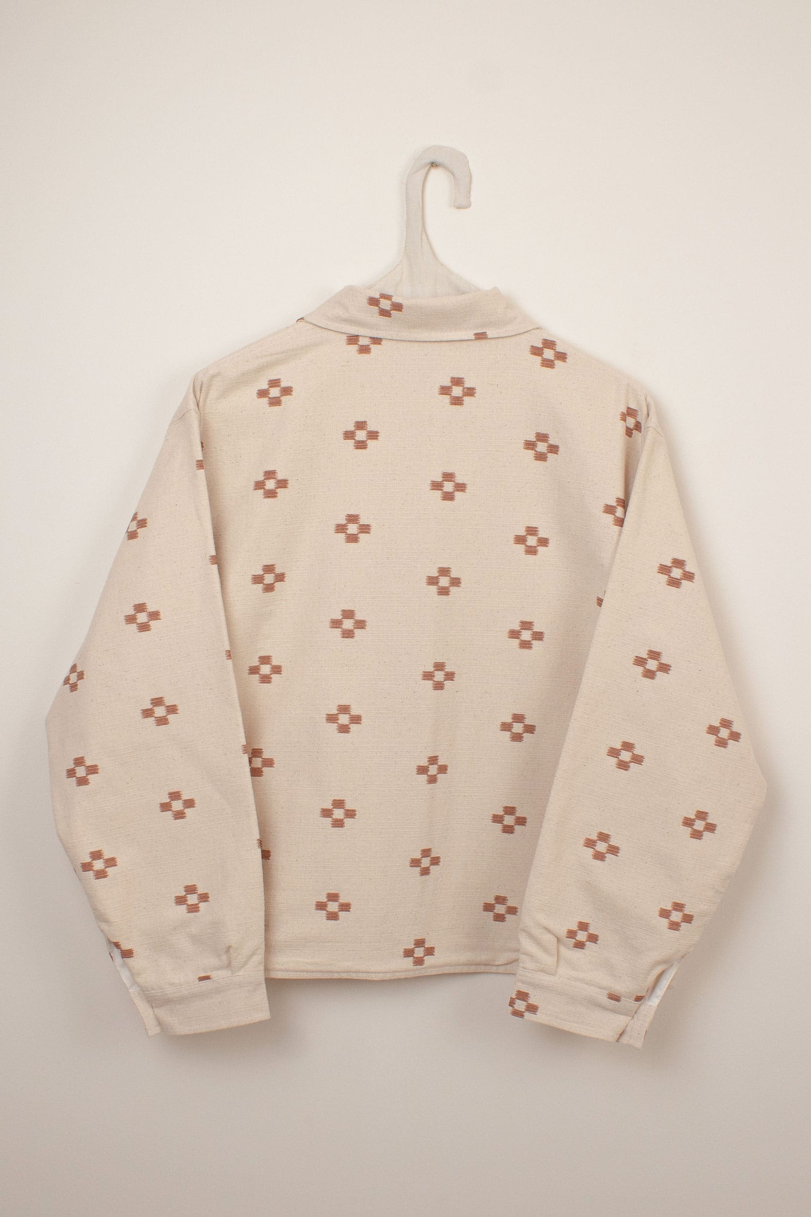 Brown flowers jacket