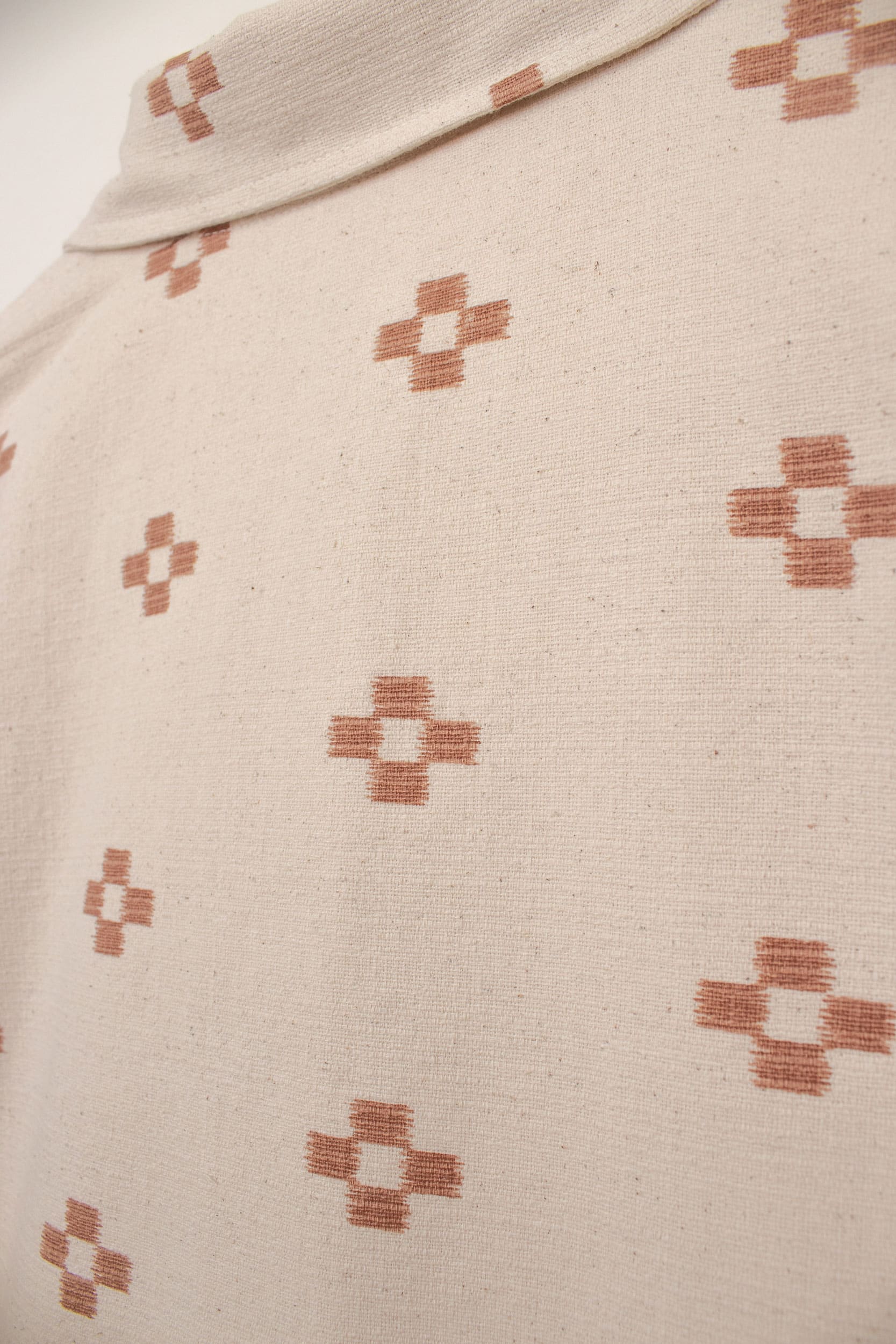 Brown flowers jacket