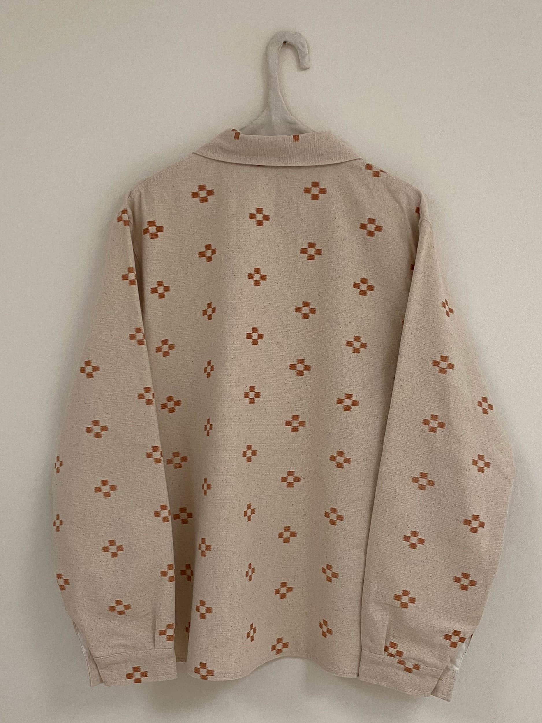 Brown flowers jacket - Man fit (XL size)