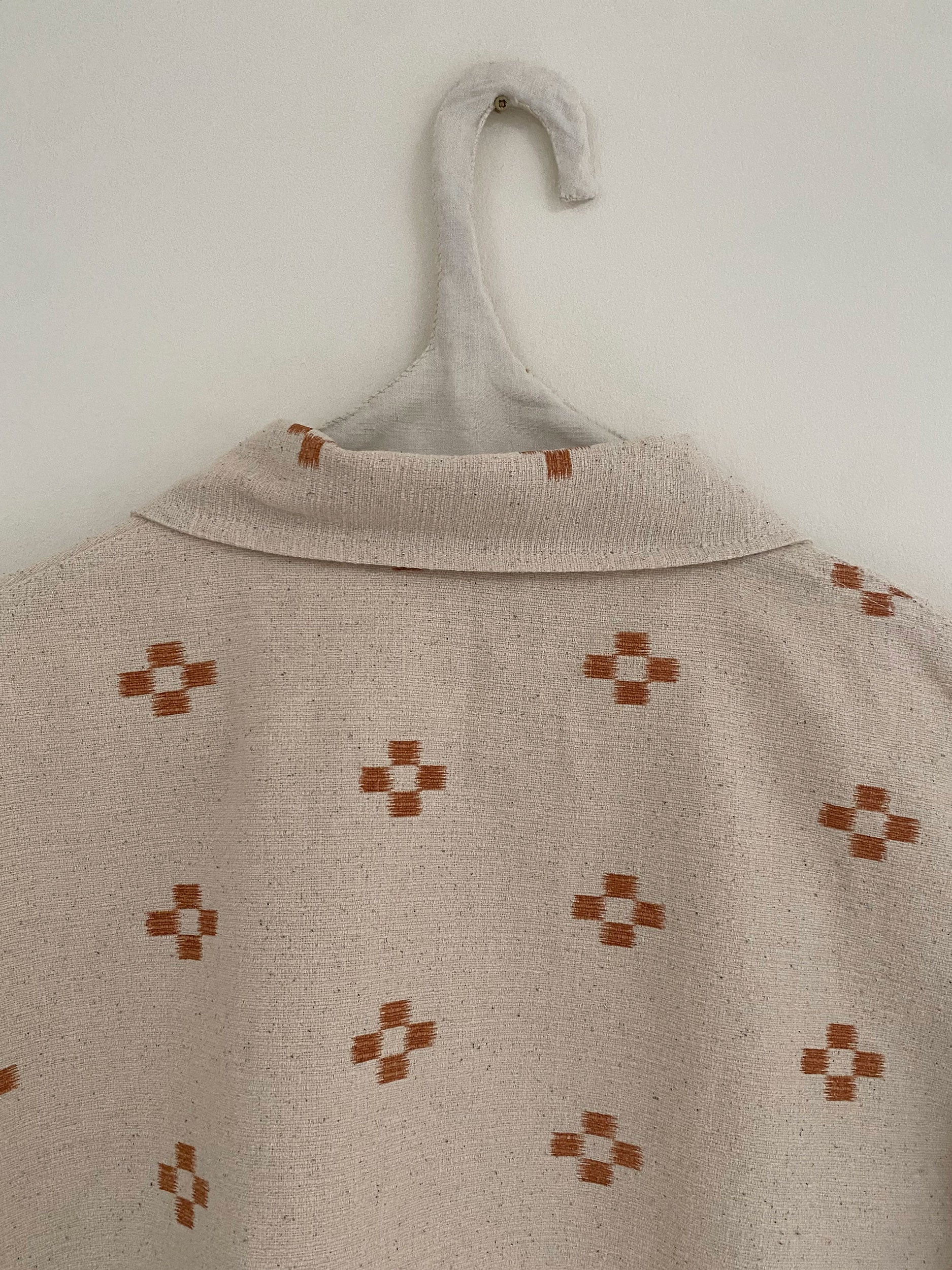 Brown flowers jacket - Man fit (XL size)