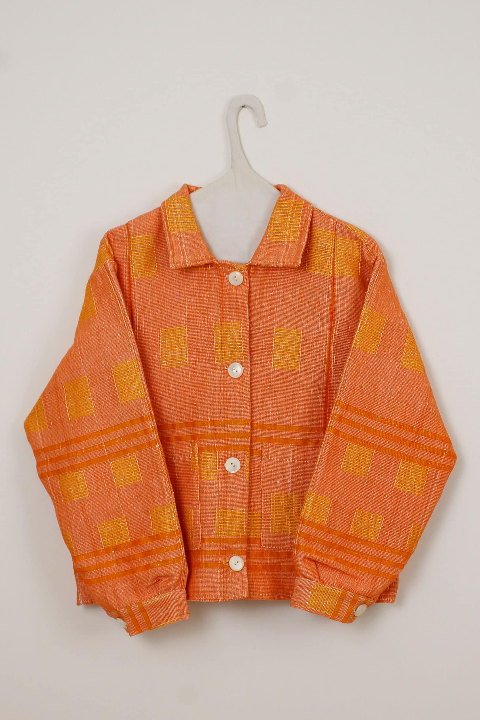 Orange Senegalese jacket