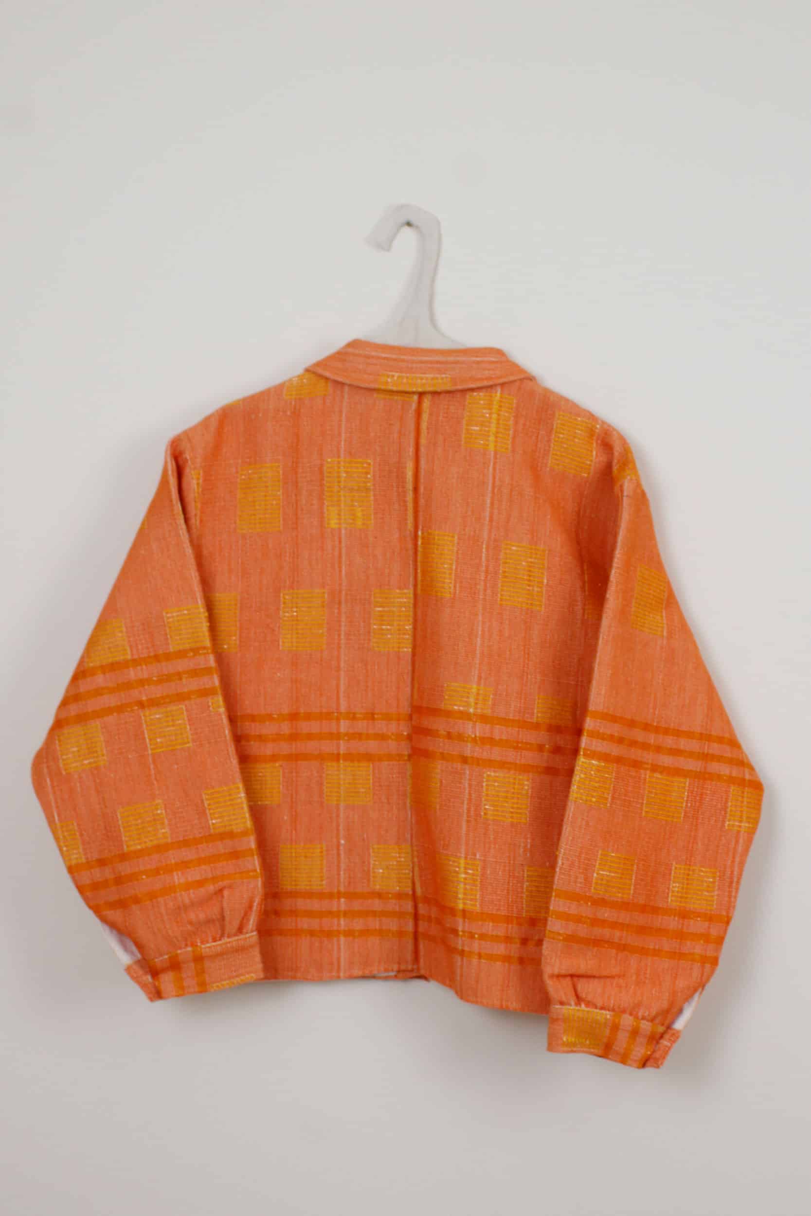 Orange Senegalese jacket