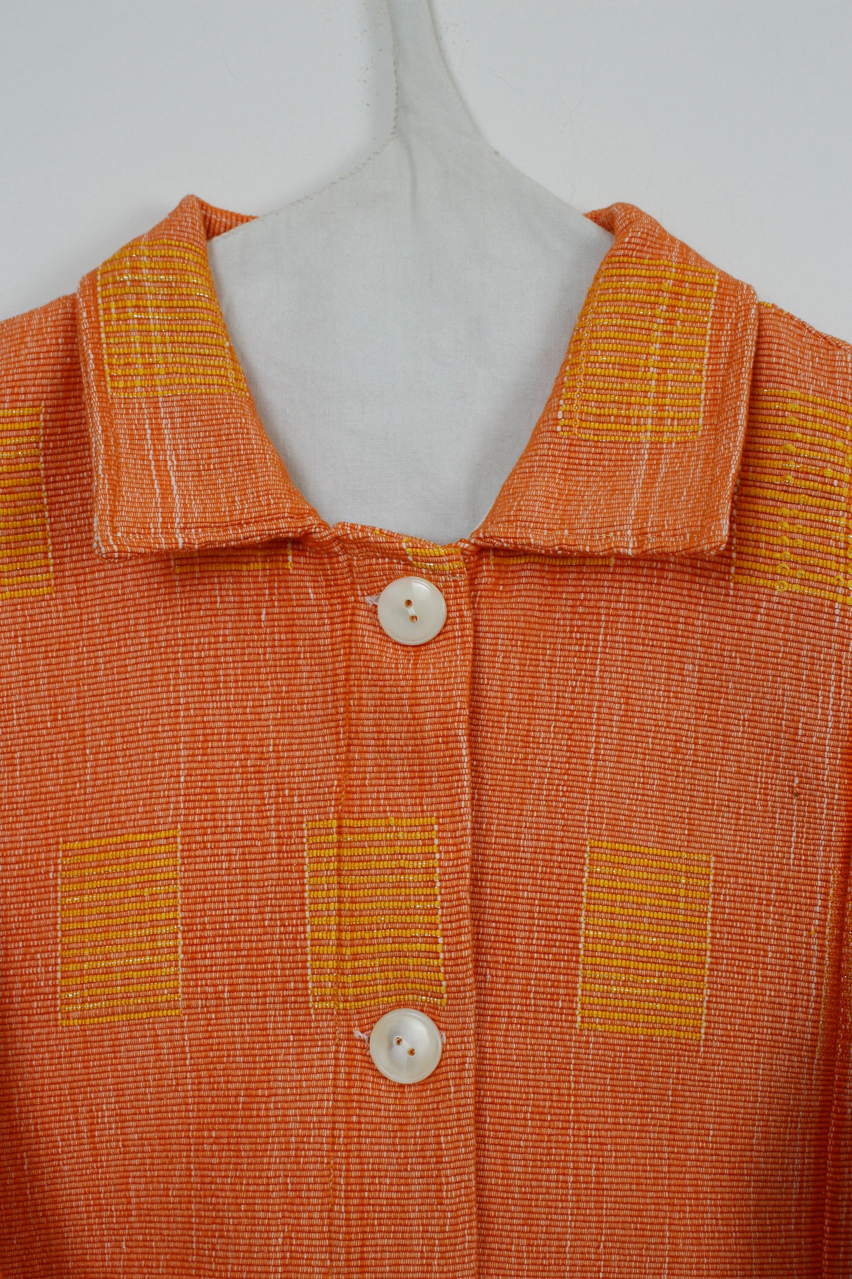 Orange Senegalese jacket