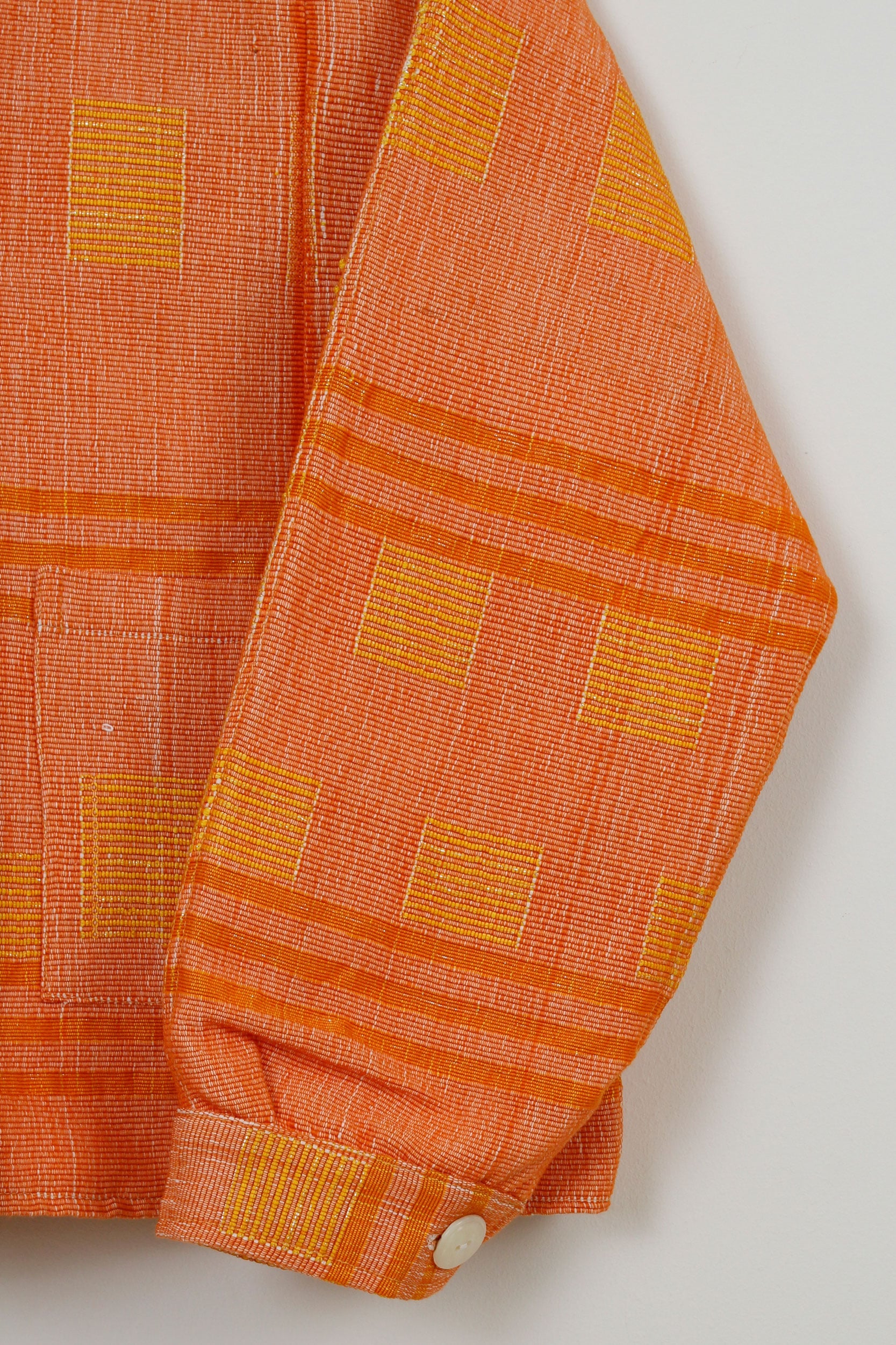 Orange Senegalese jacket