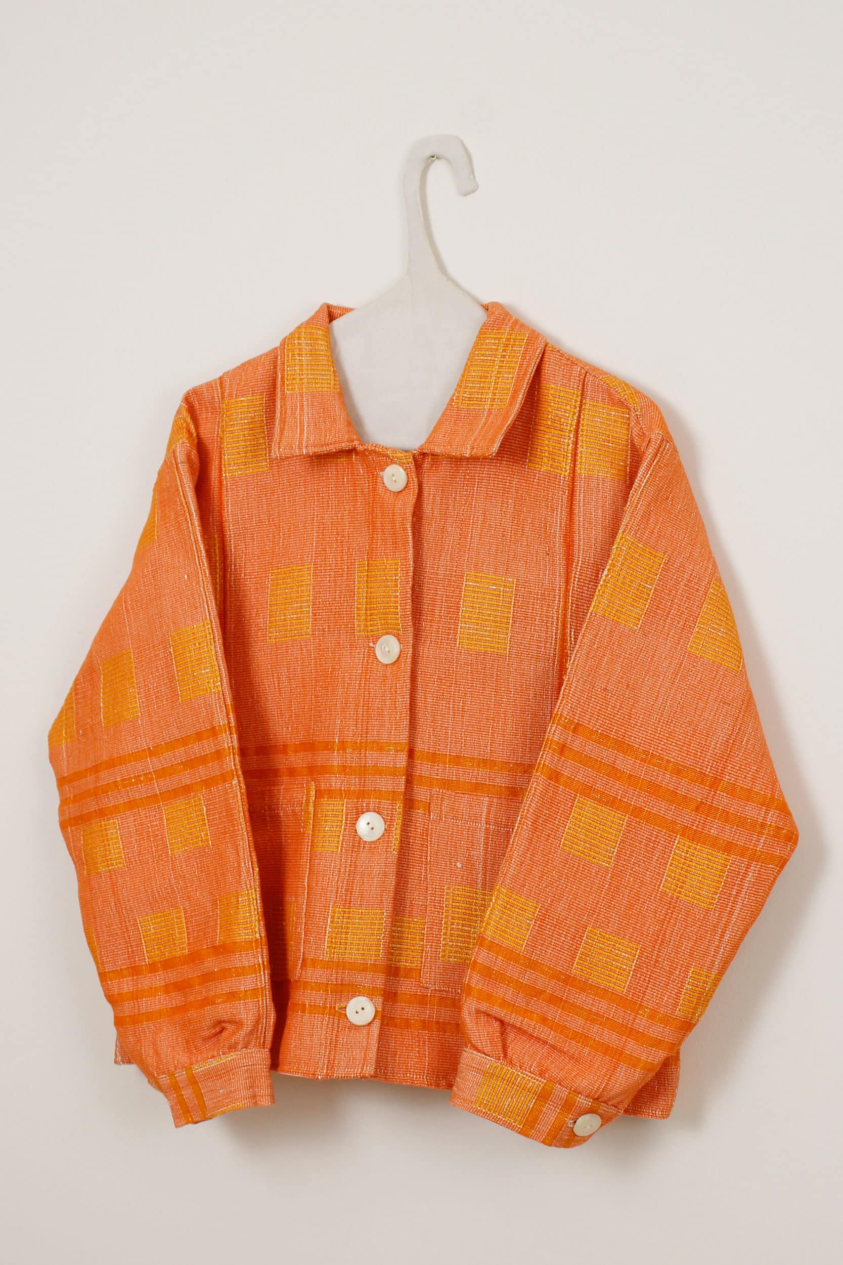 Orange Senegalese jacket