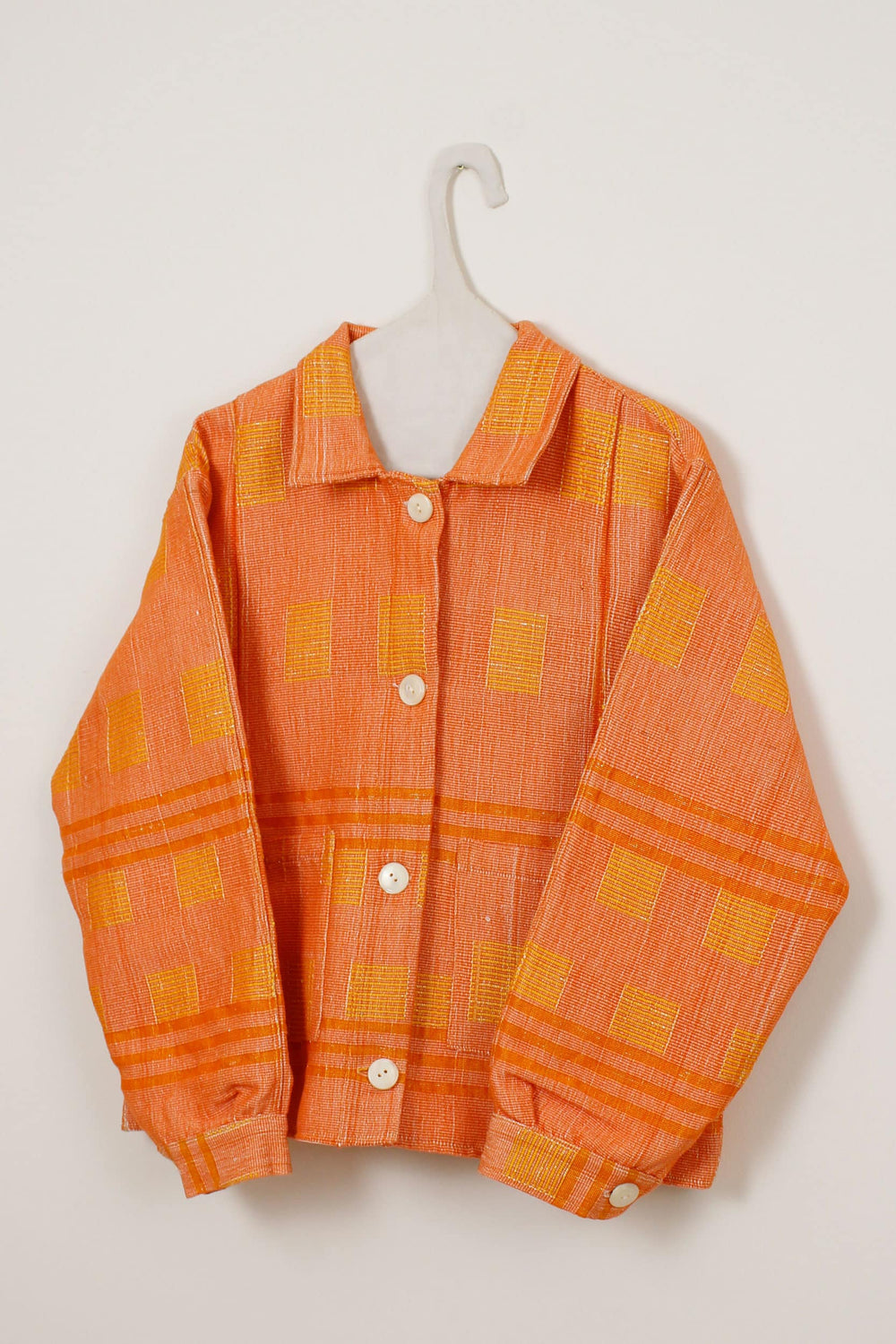 Orange Senegalese jacket