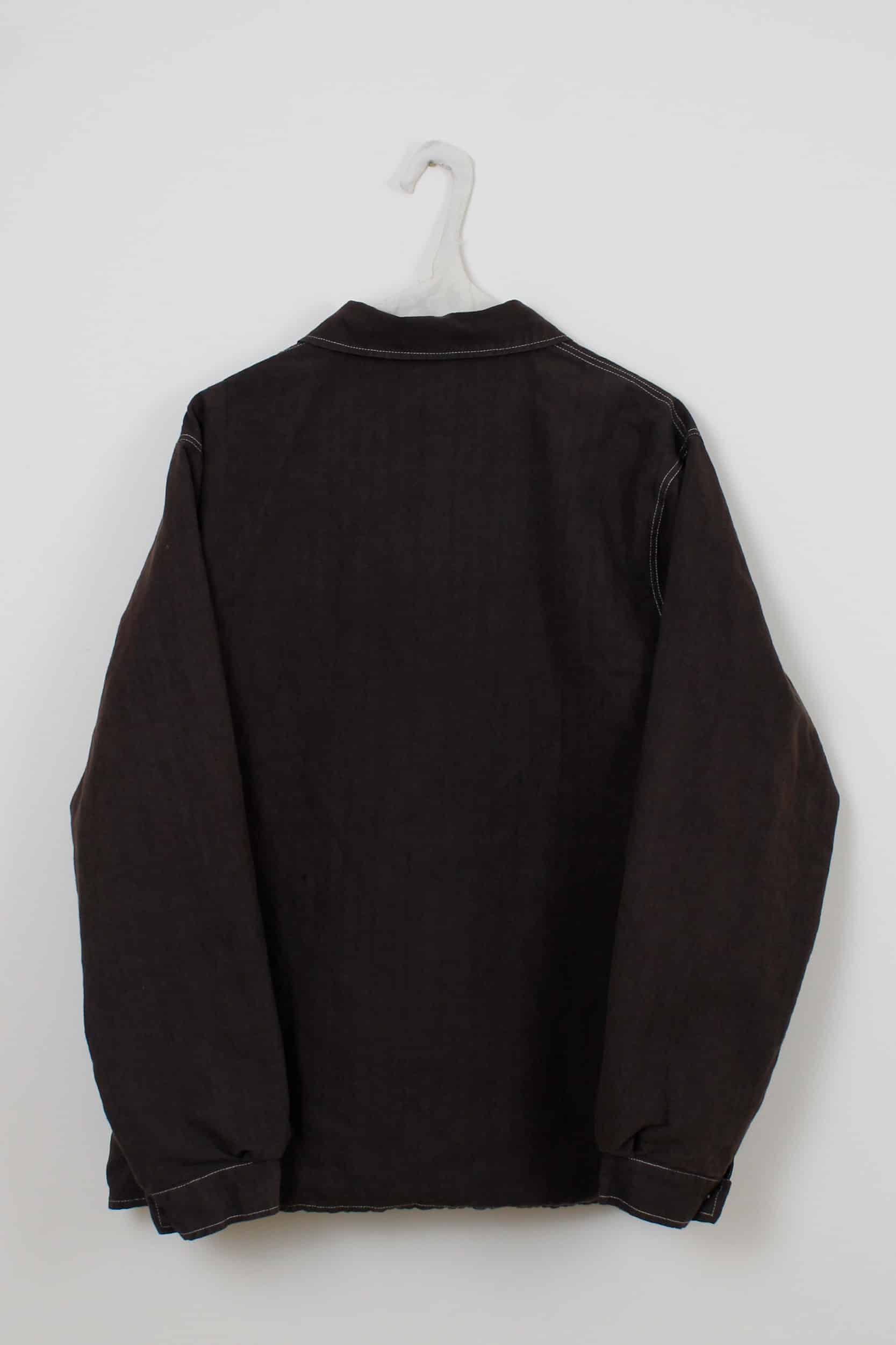 Brown dyed jacket - Man fit