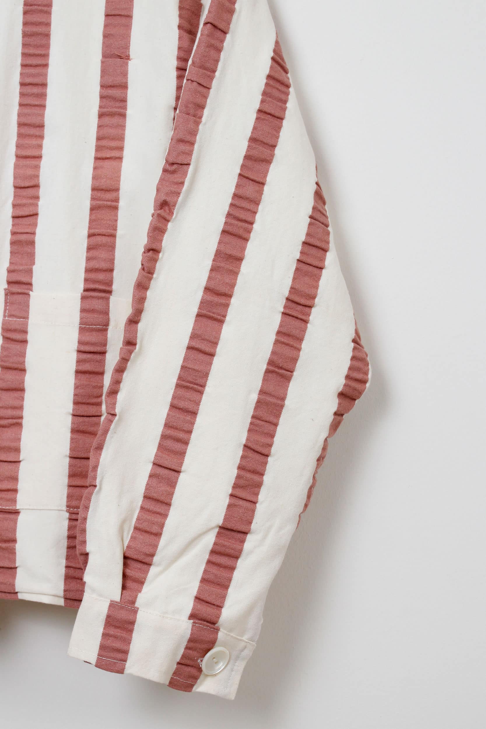 Brown striped jacket