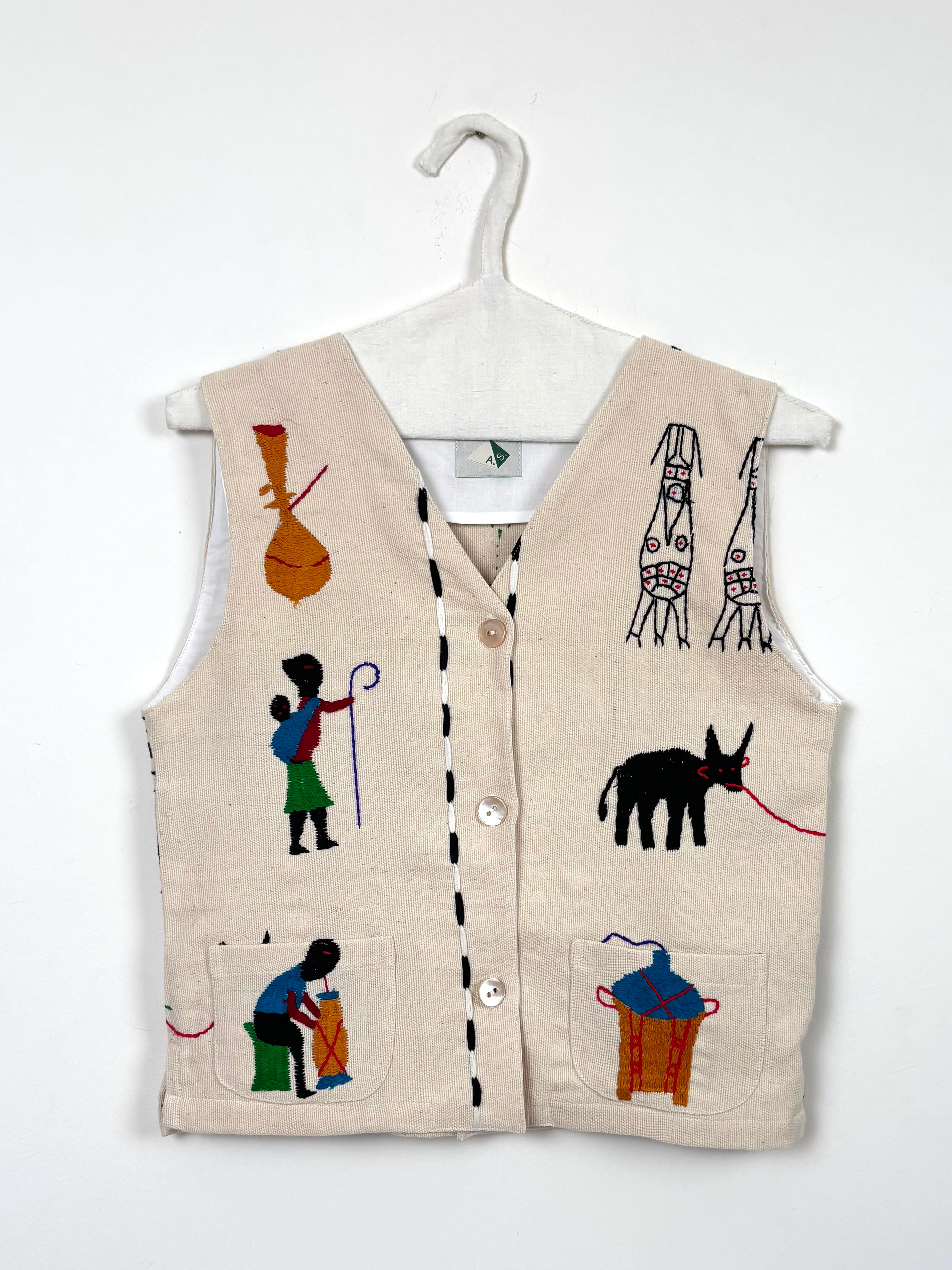 Glassbower scene vest