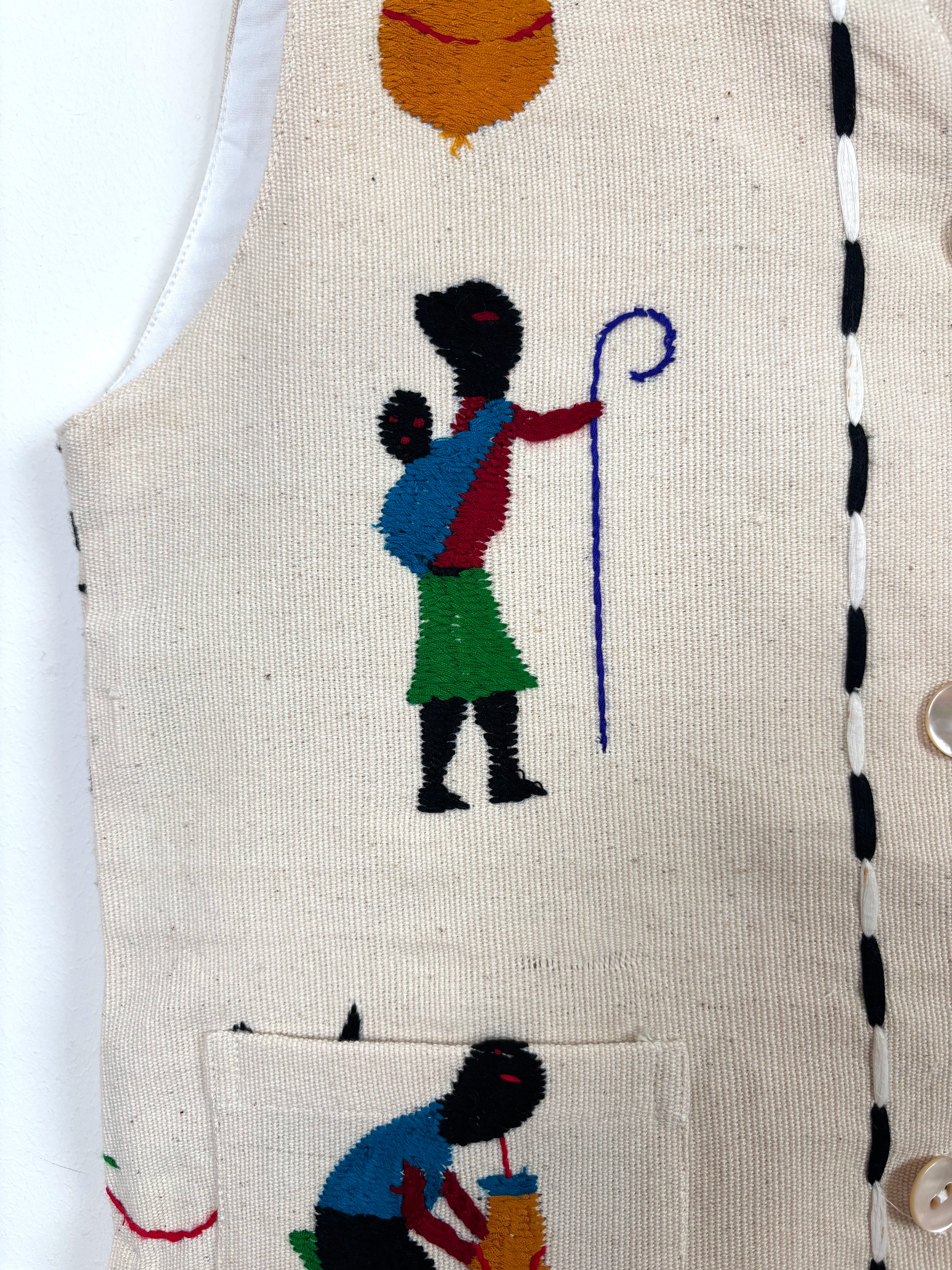 Glassbower scene vest