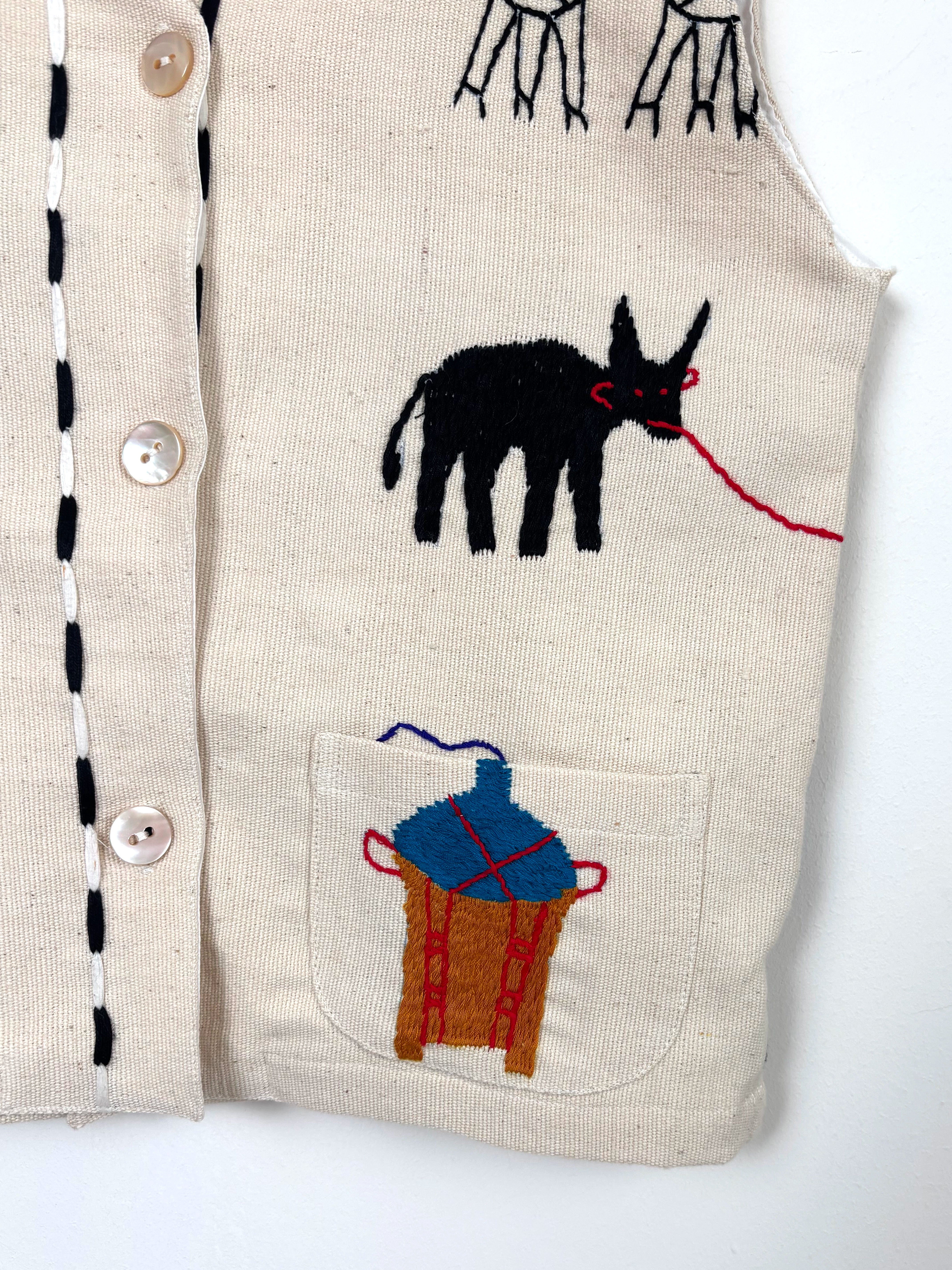 Glassbower scene vest