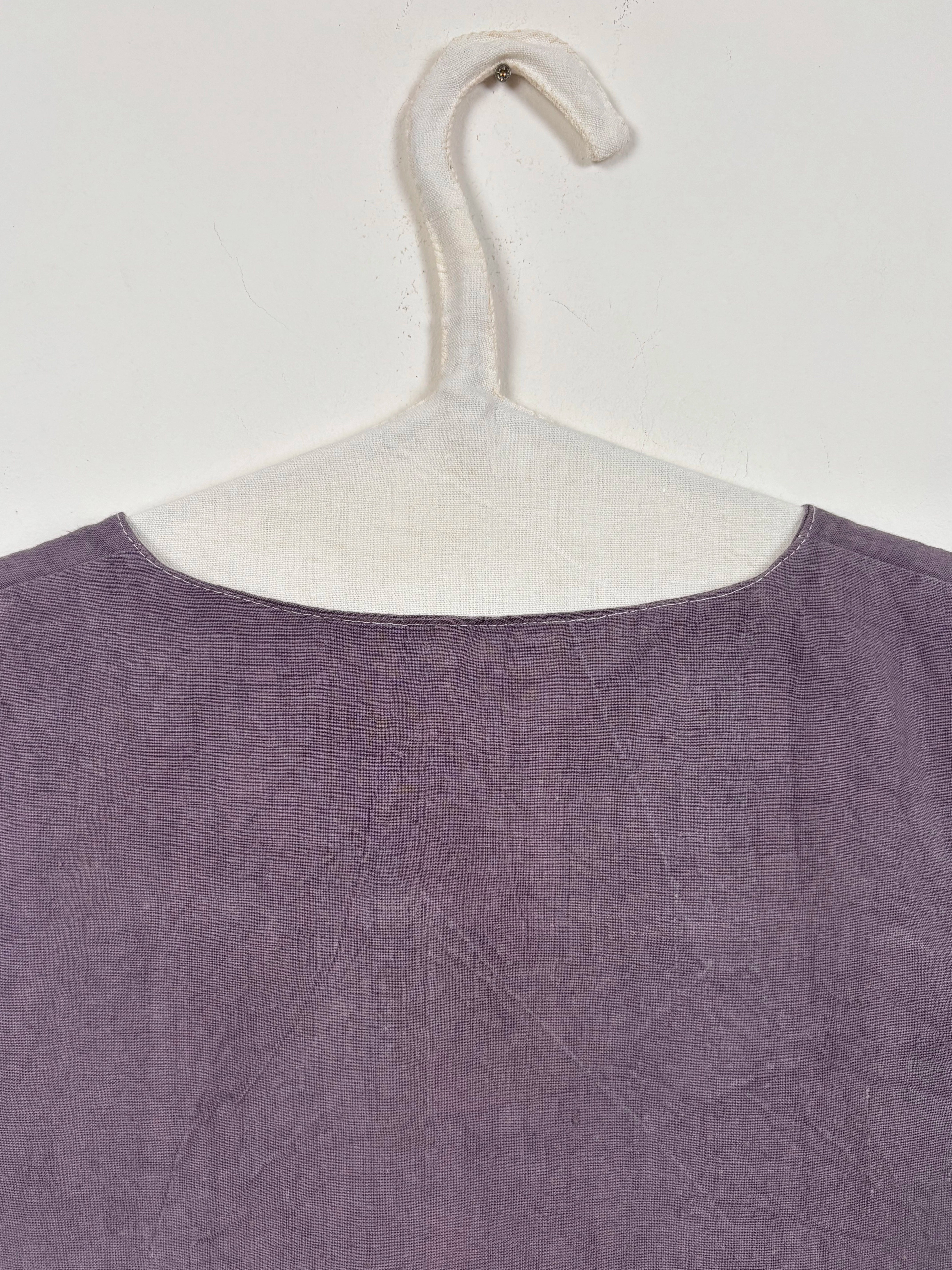 Malva dyed vest