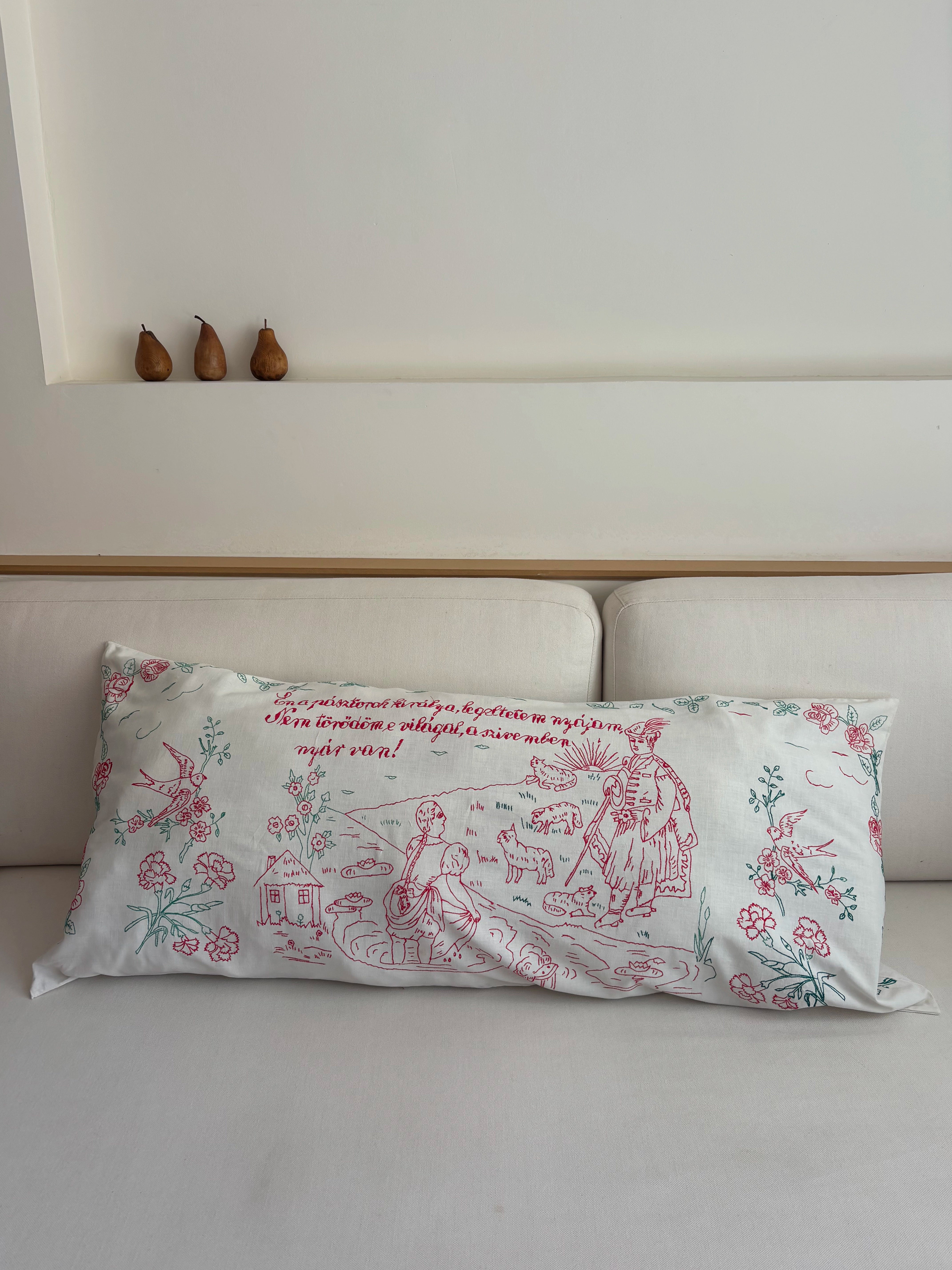 Carnations pillowcase