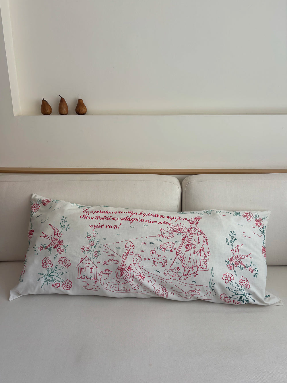 Carnations pillowcase