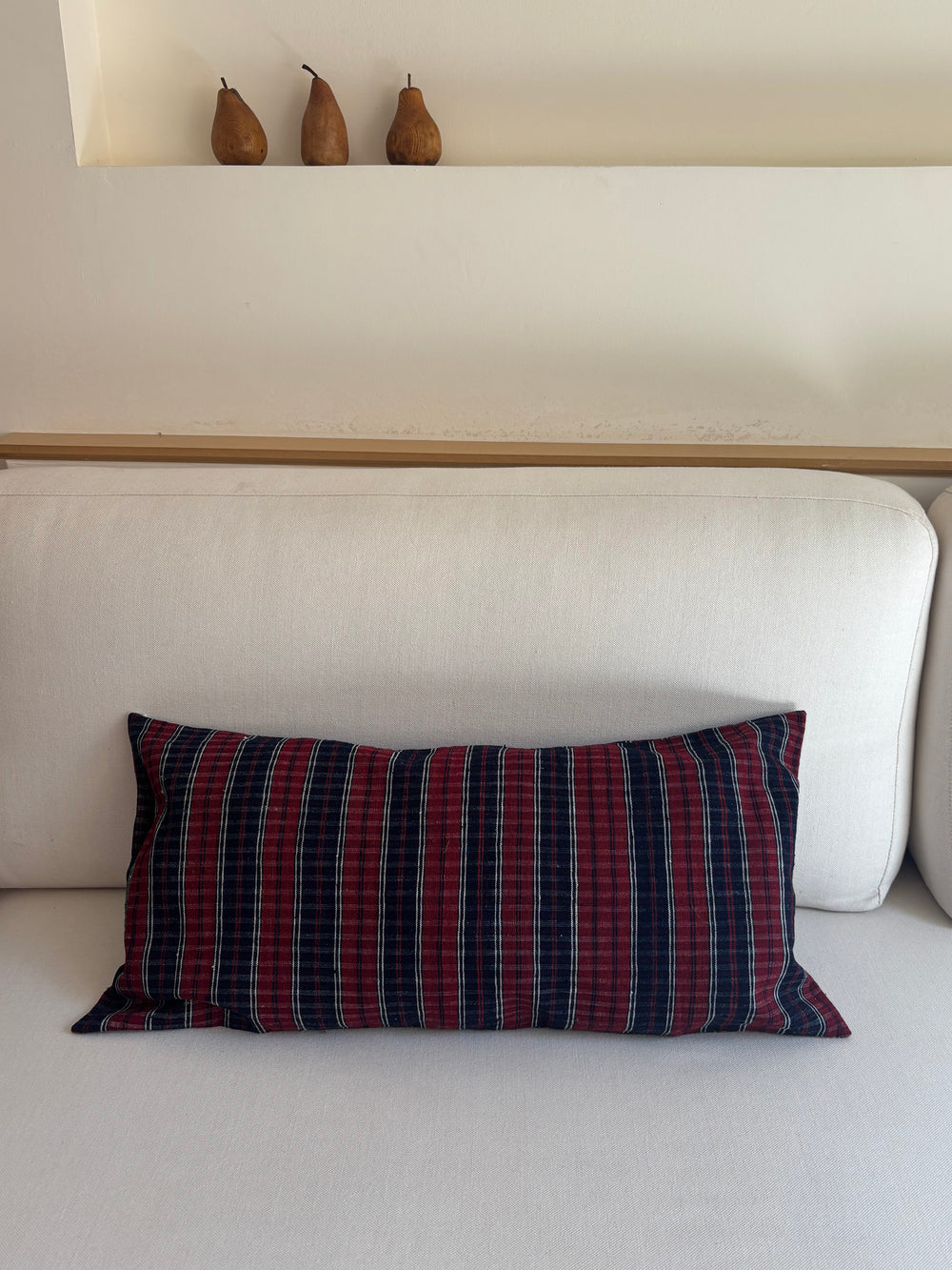 Red & blue pillowcase