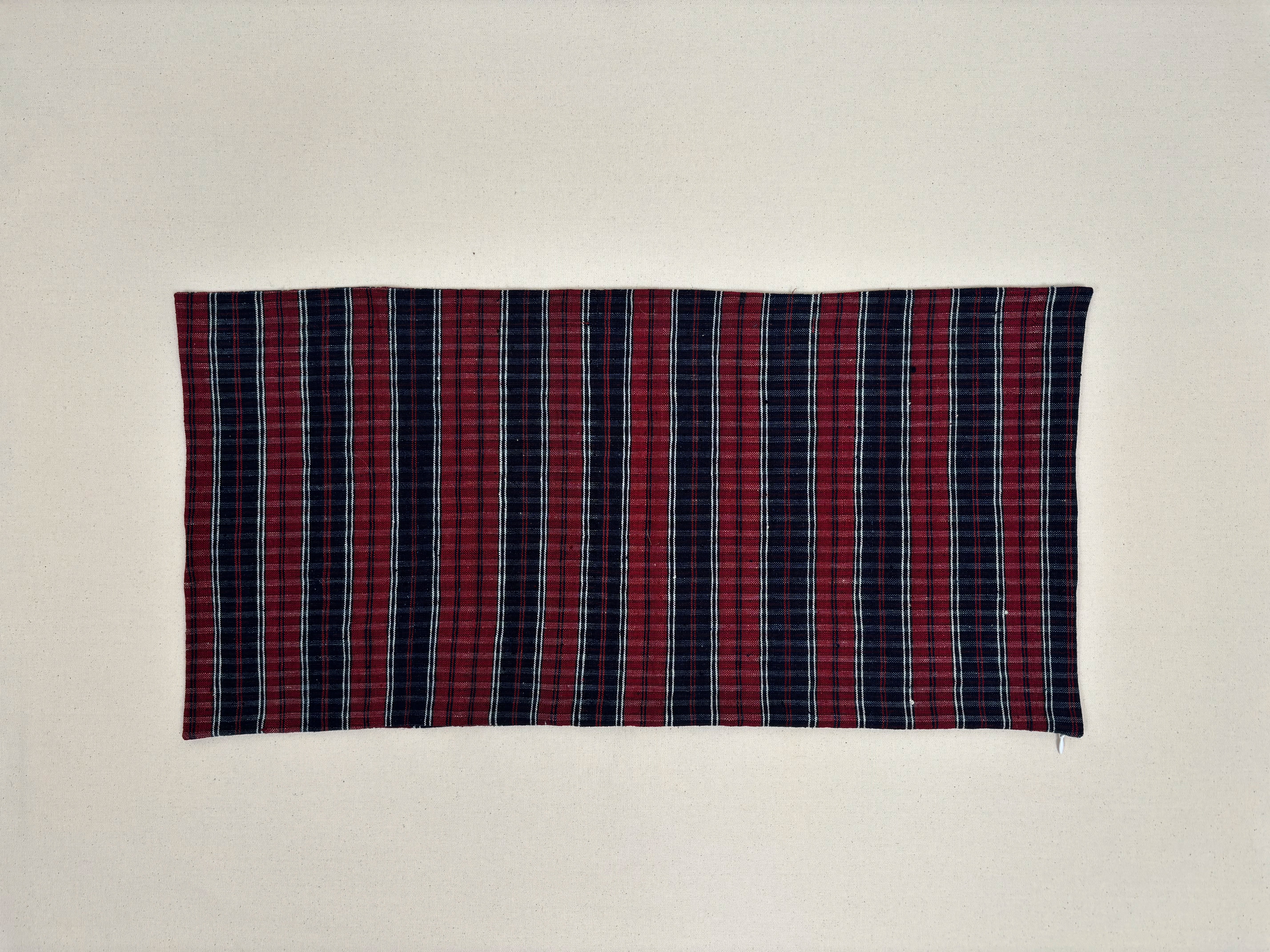 Red & blue pillowcase