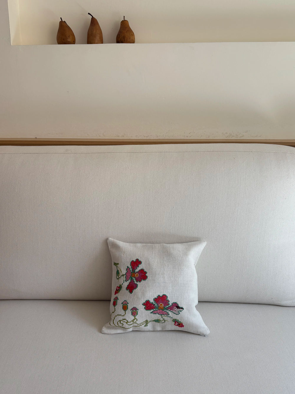 Two flowers pillowcase