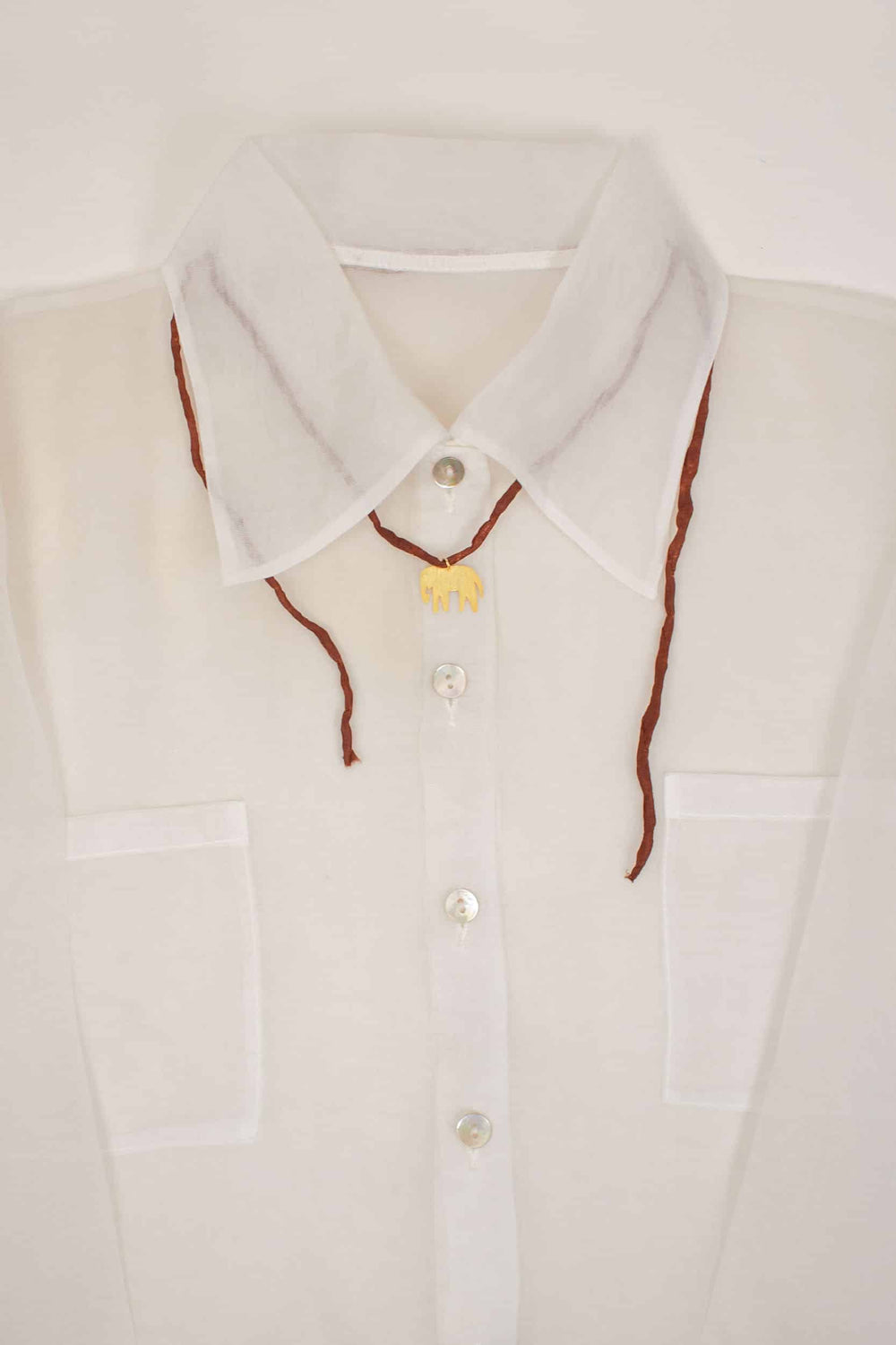Elefante silk choker