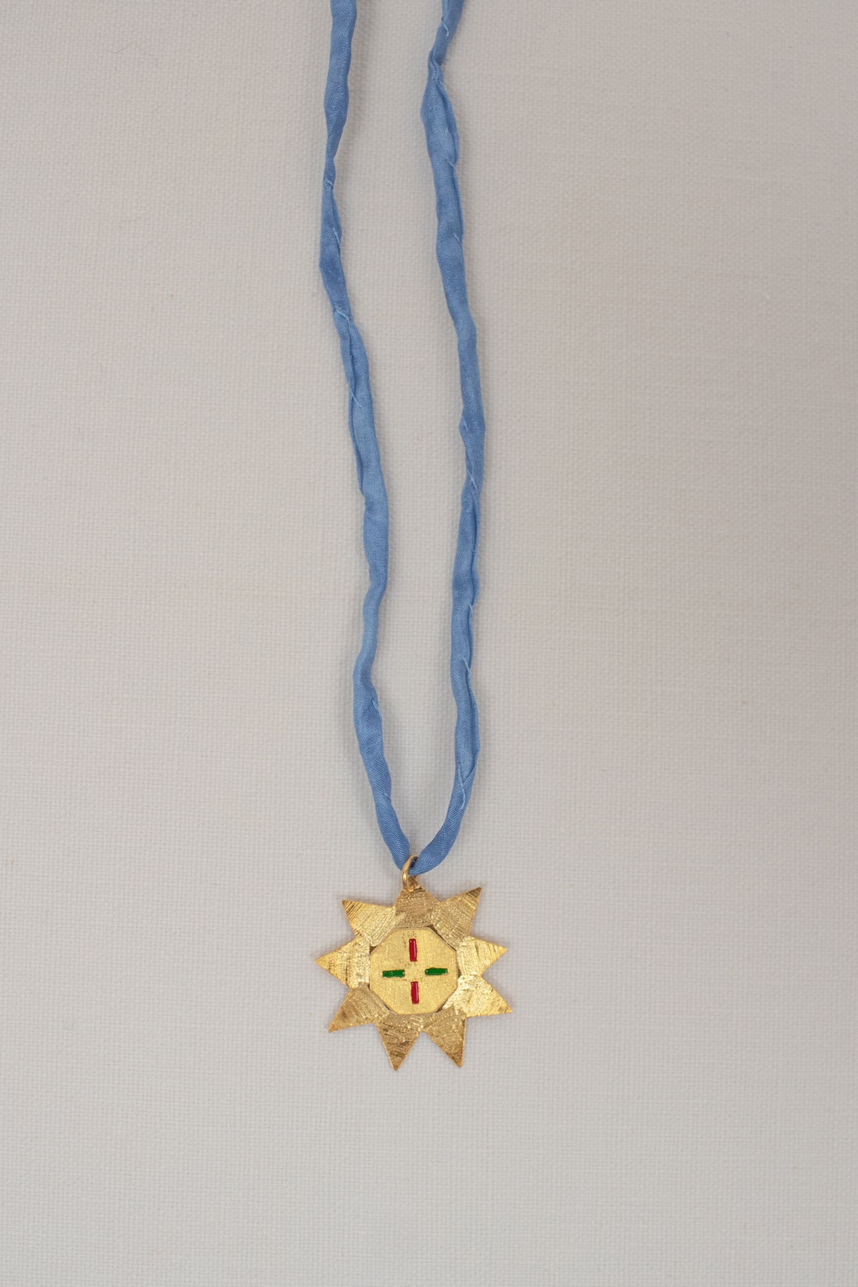 Inti silk choker