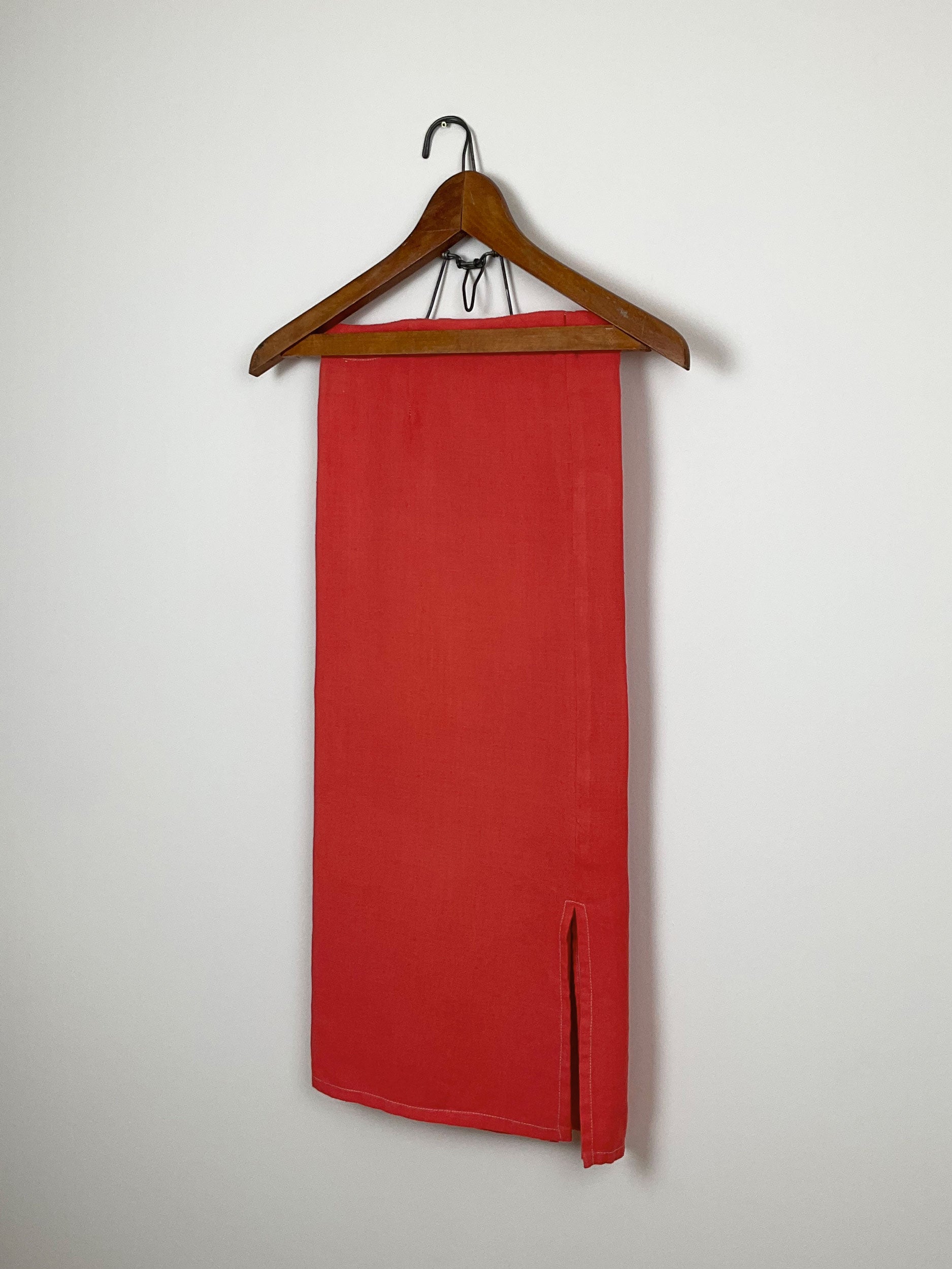 Red dyed sarong