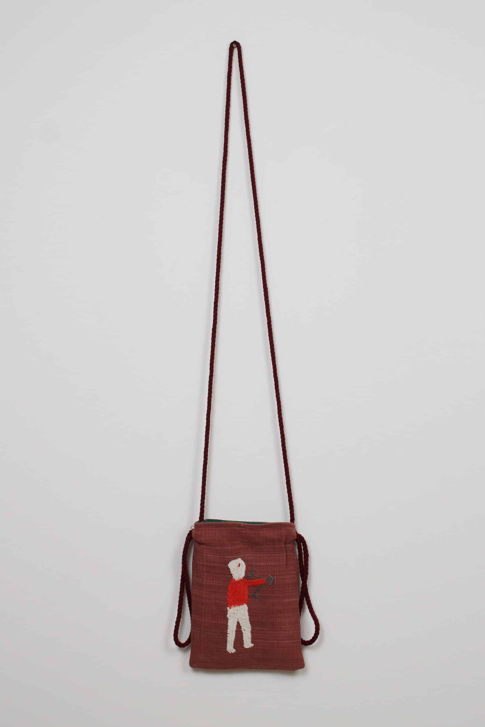 Archer scene pouch bag