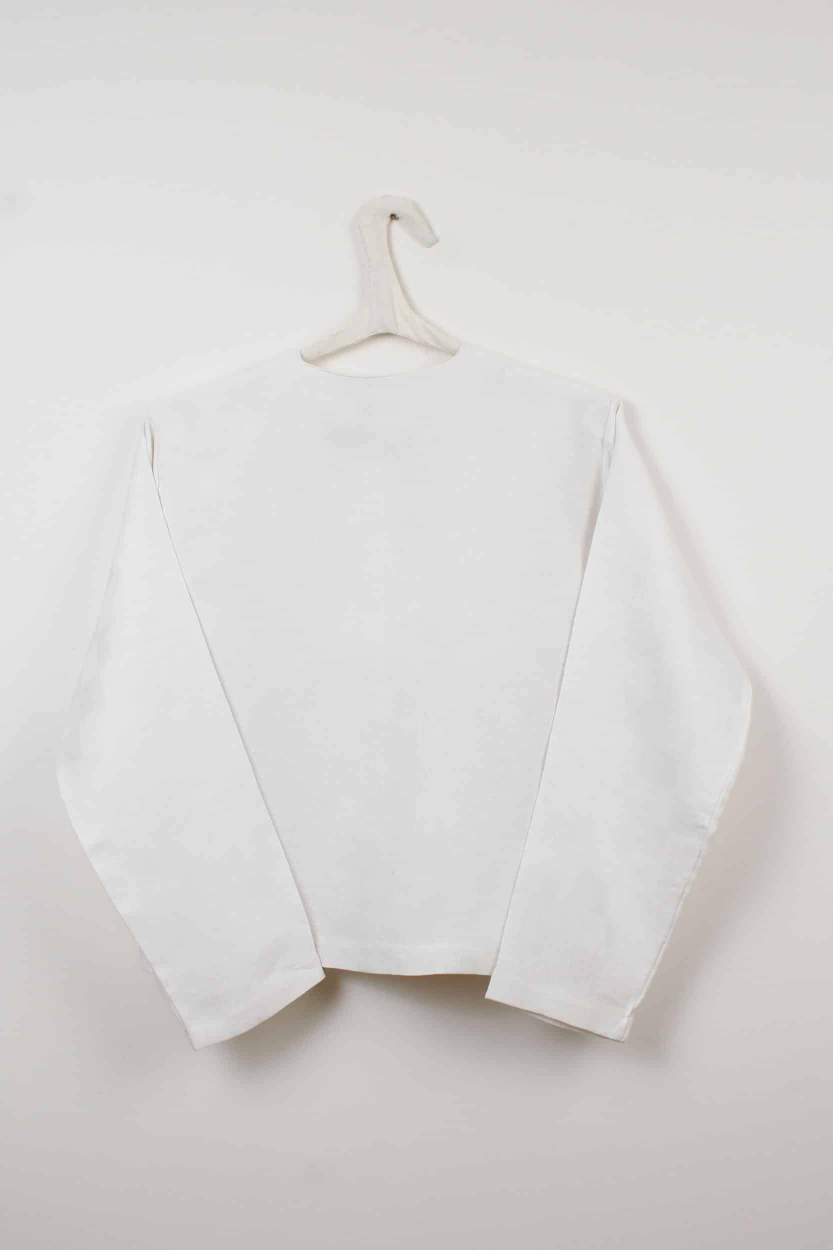 White linen short jacket