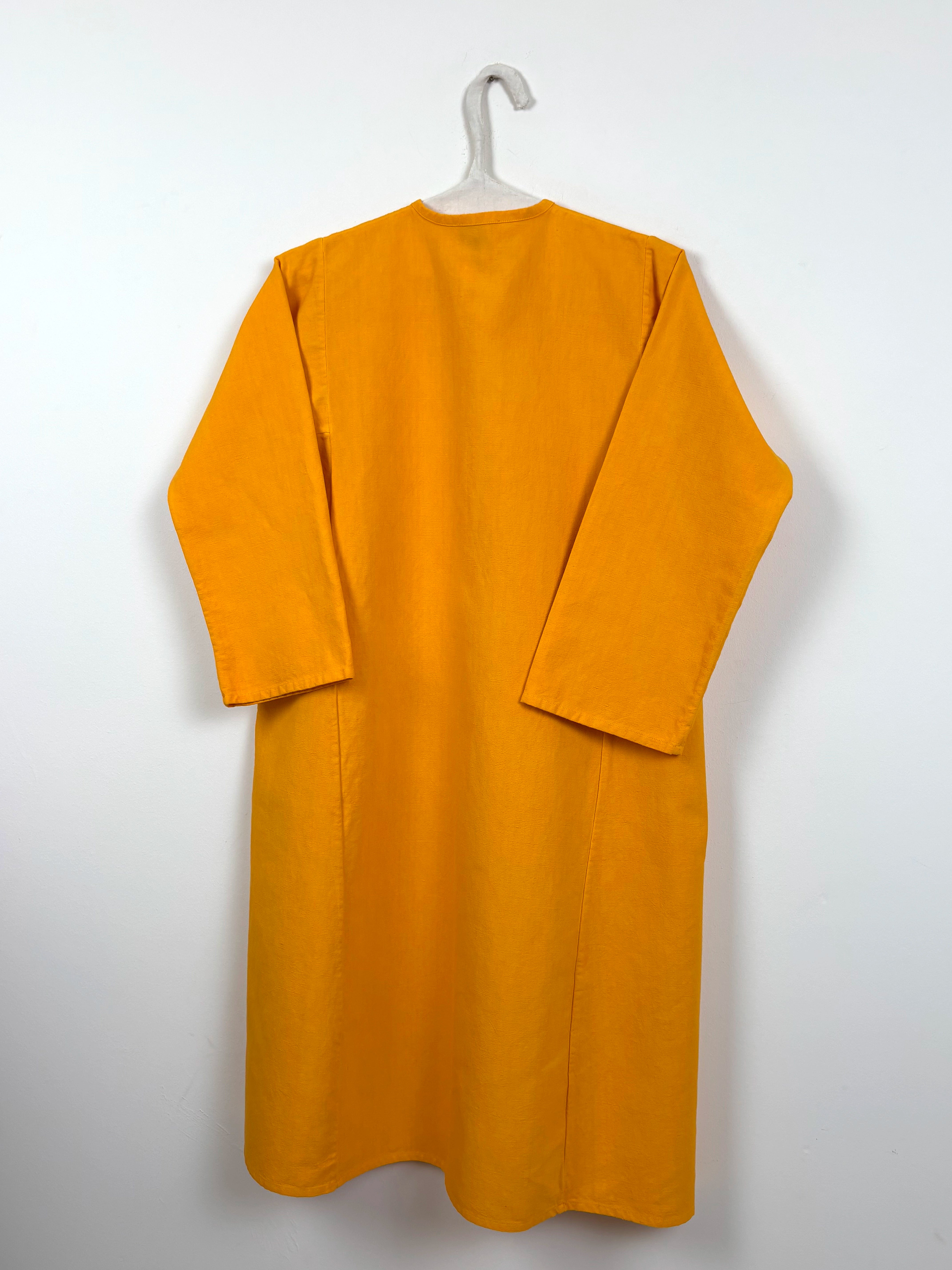 Vibrant yellow dyed tunic