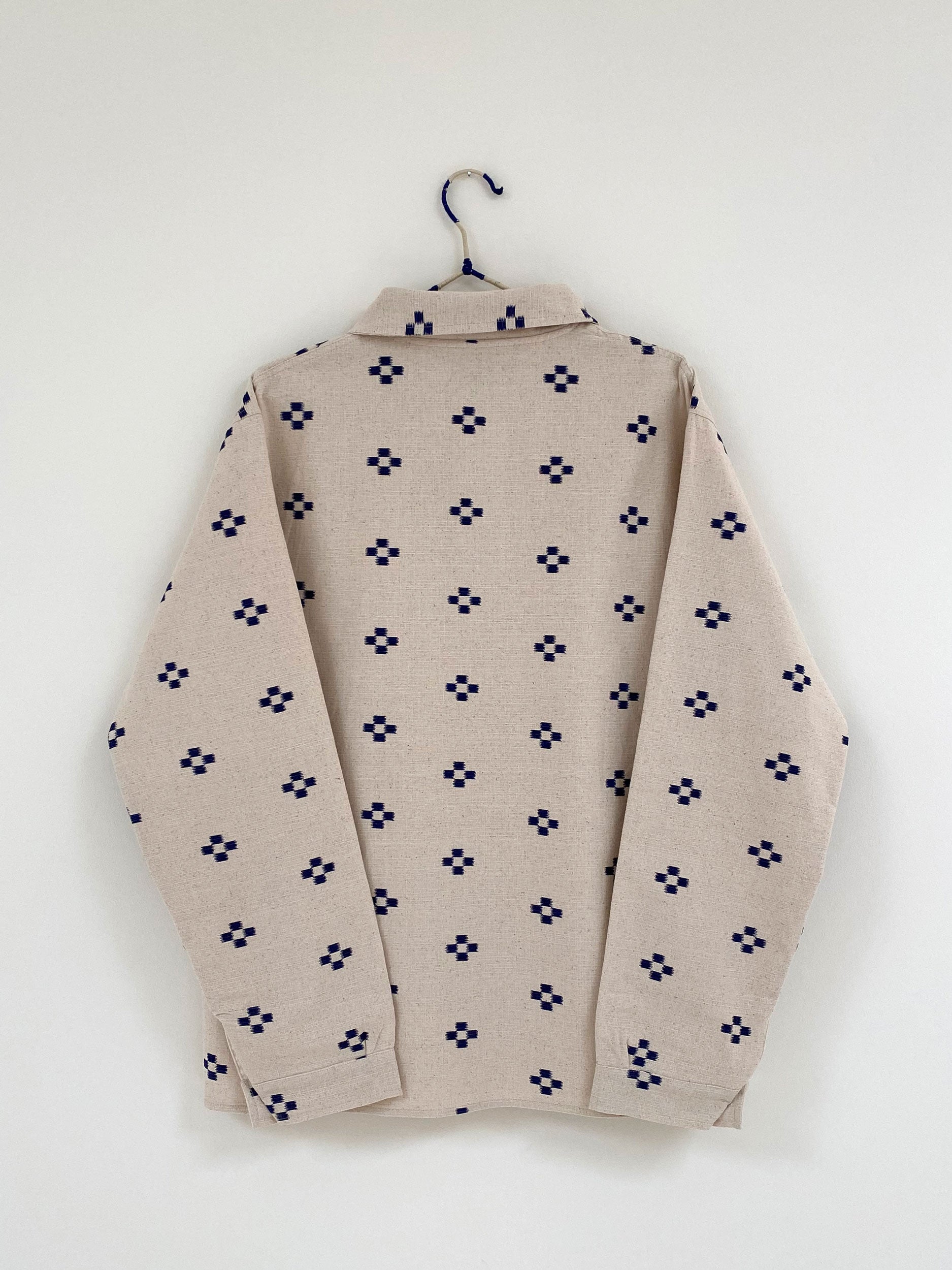 Blue flowers jacket - Man fit (XL size)