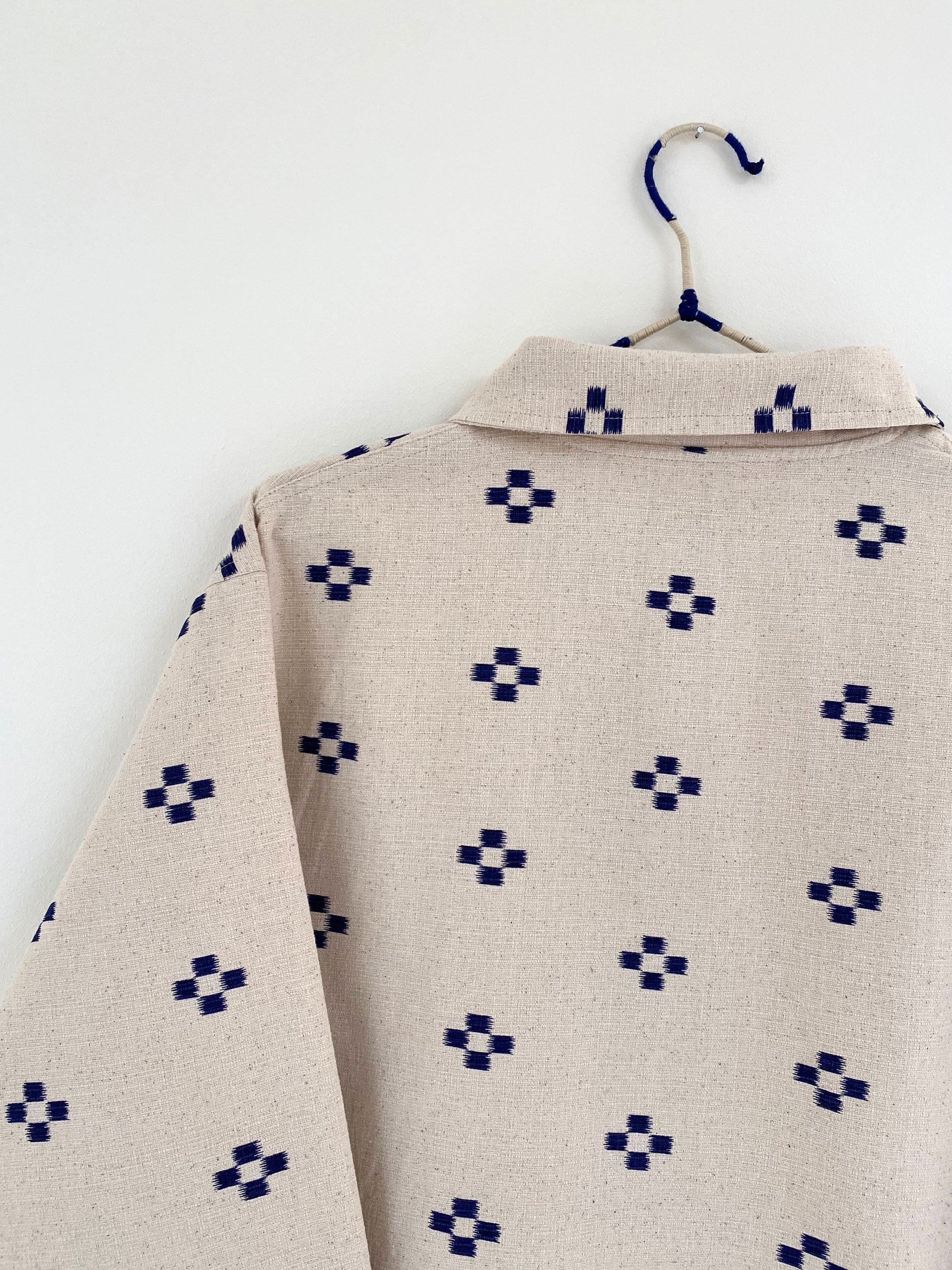 Blue flowers jacket - Man fit