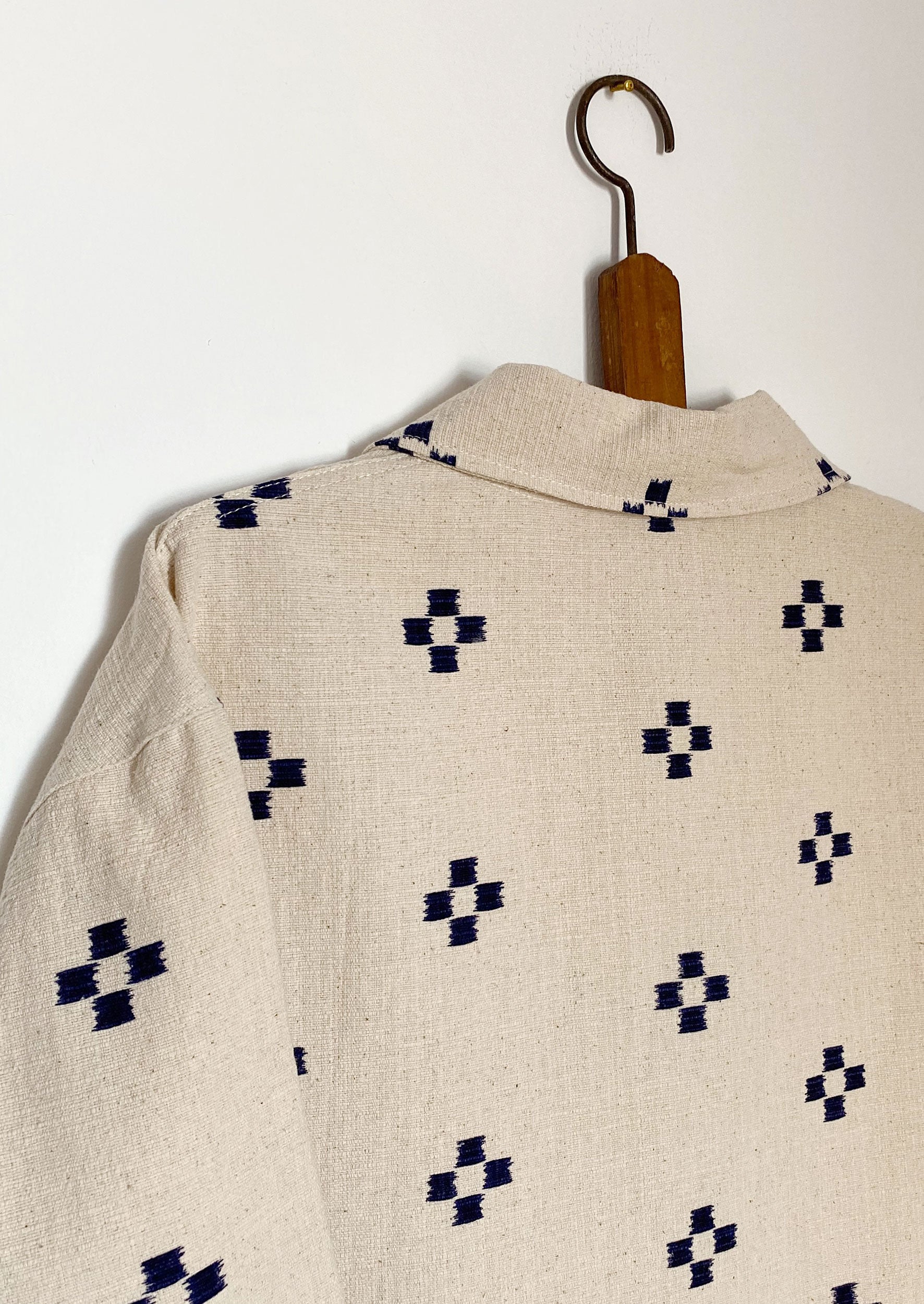 Blue flowers jacket (XL size)