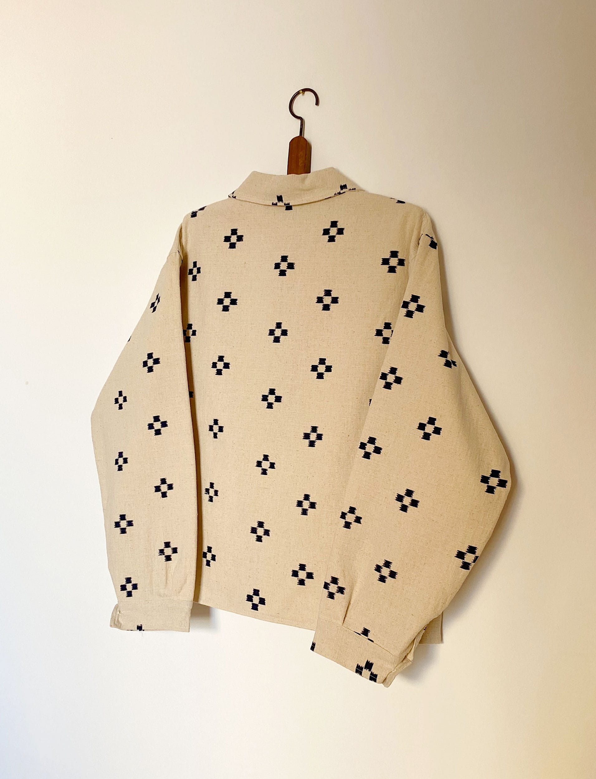 Blue flowers jacket (XL size)