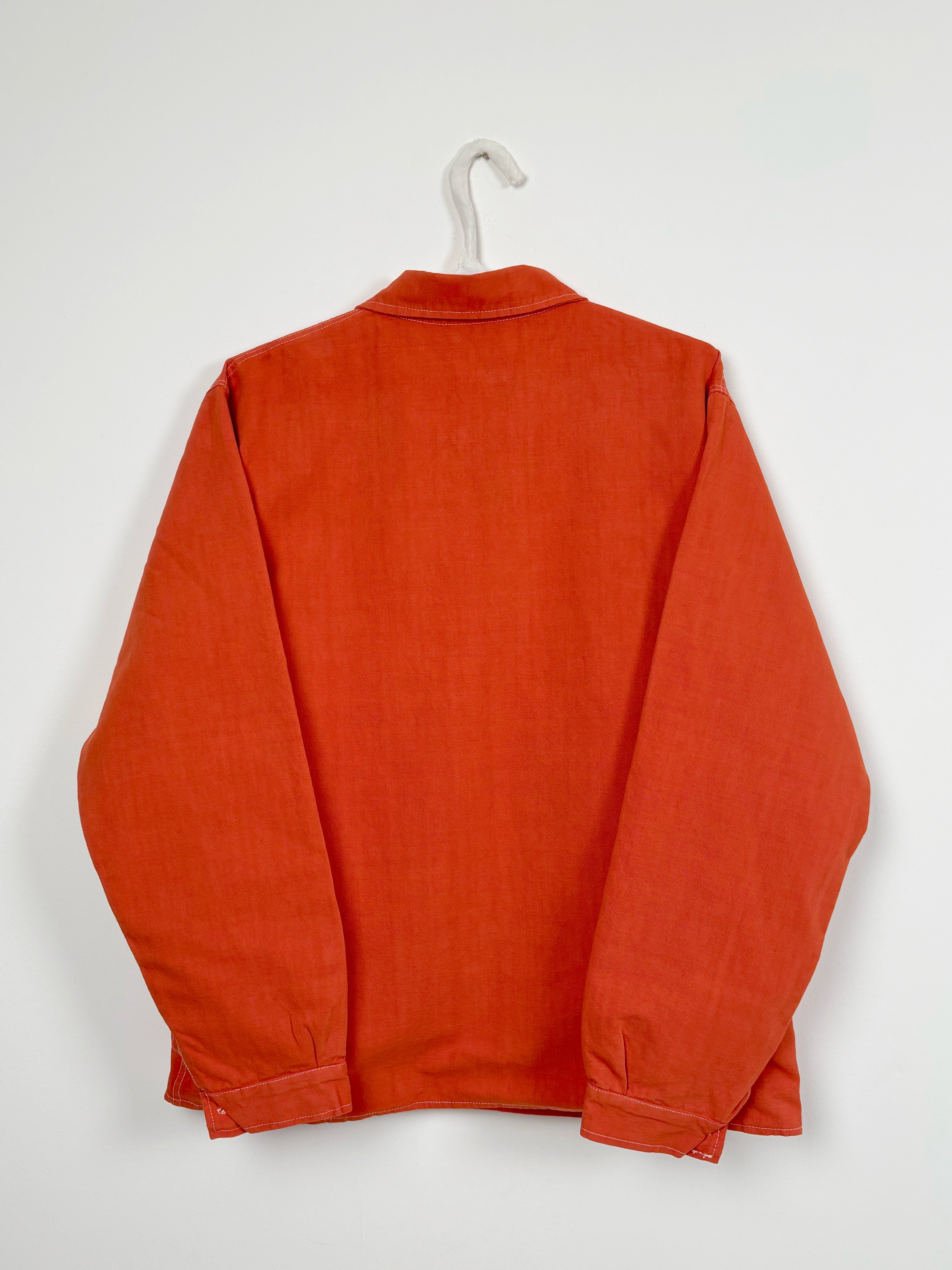 Orange dyed jacket - Man fit