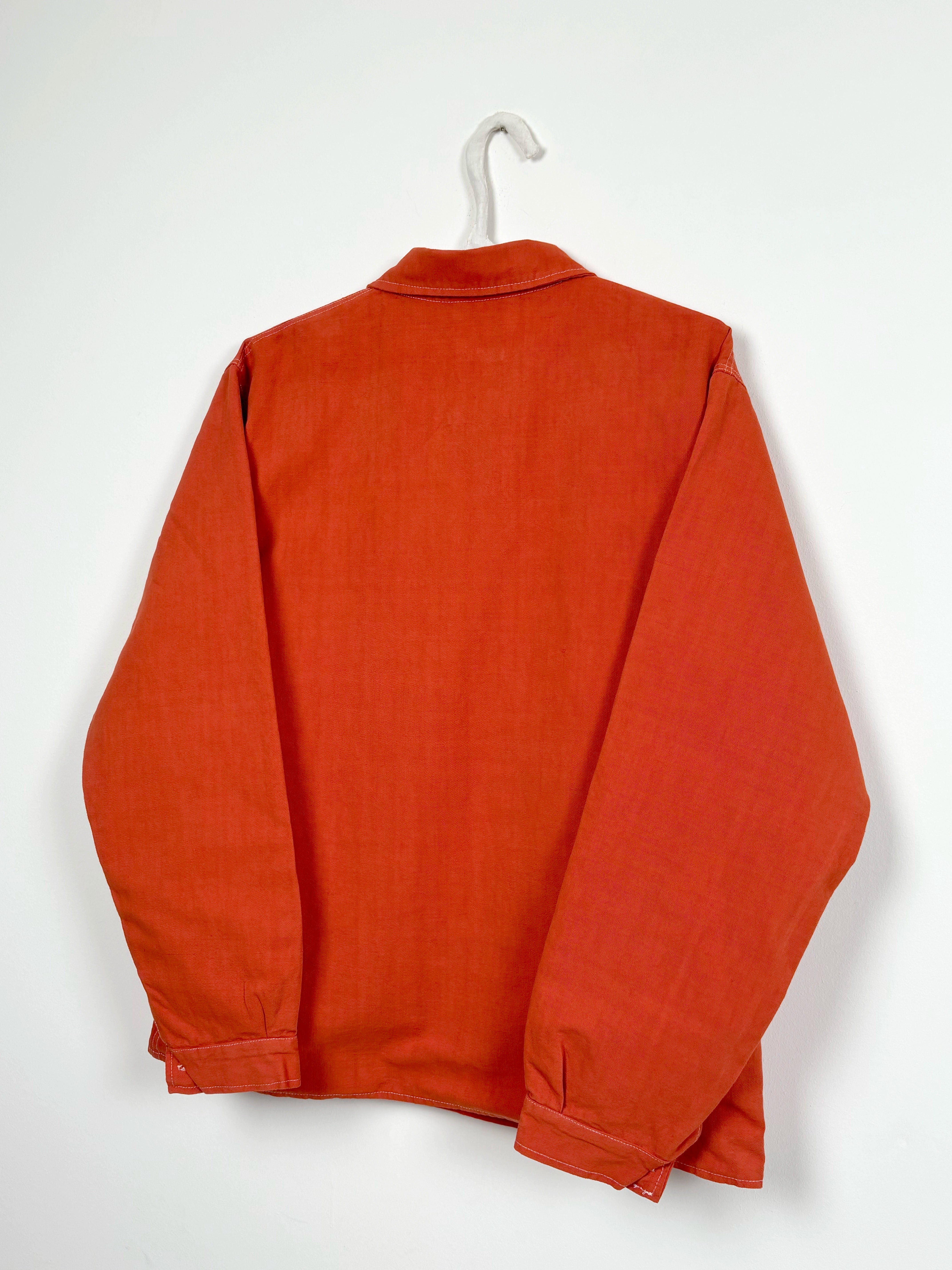 Orange dyed jacket - Man fit