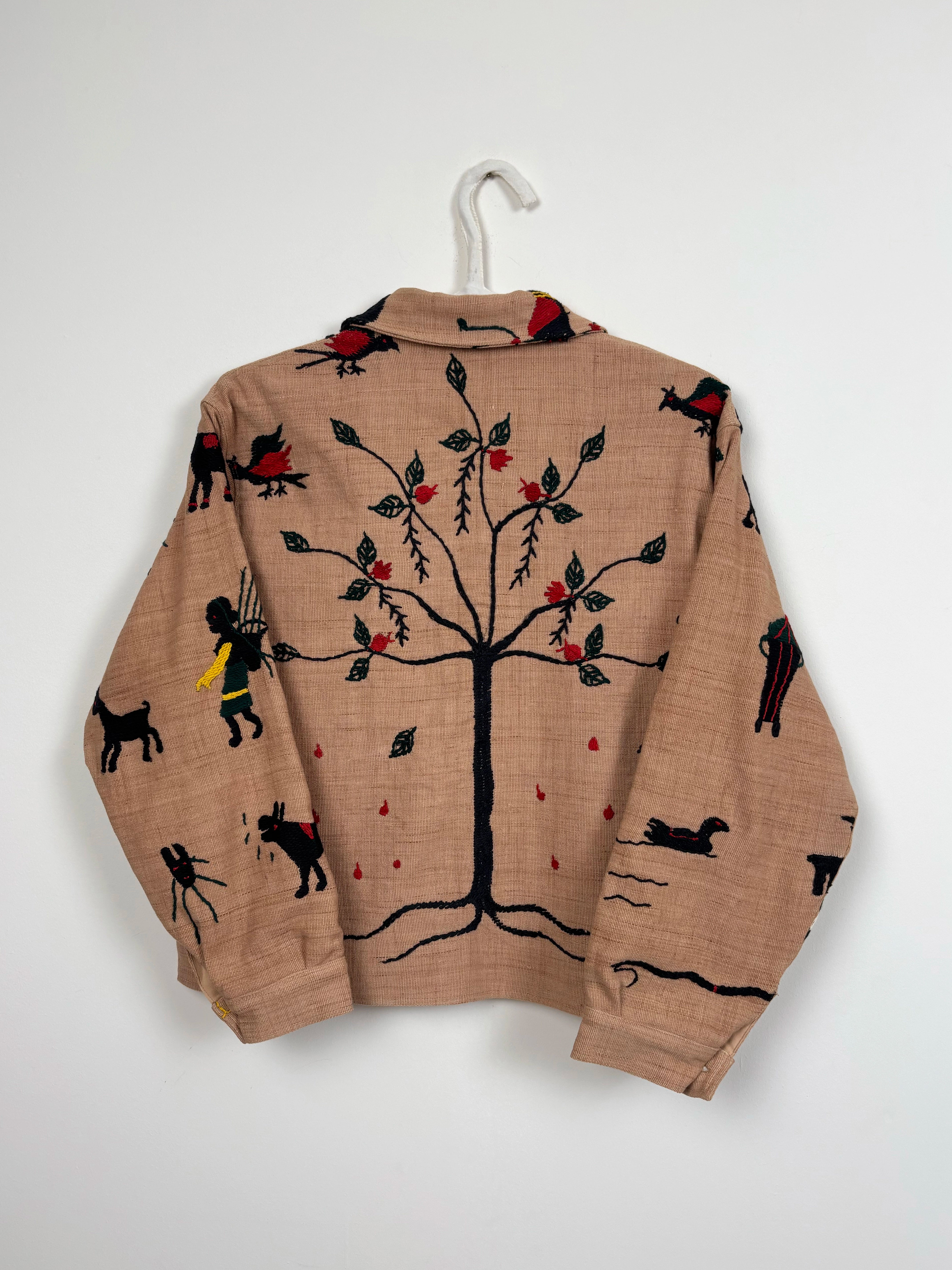 Pomegranate in bloom scene jacket
