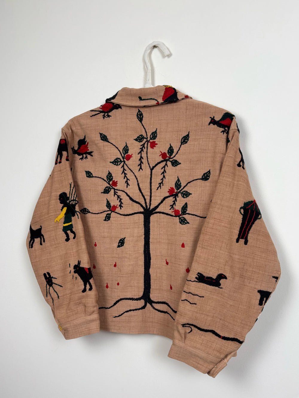 Pomegranate in bloom scene jacket