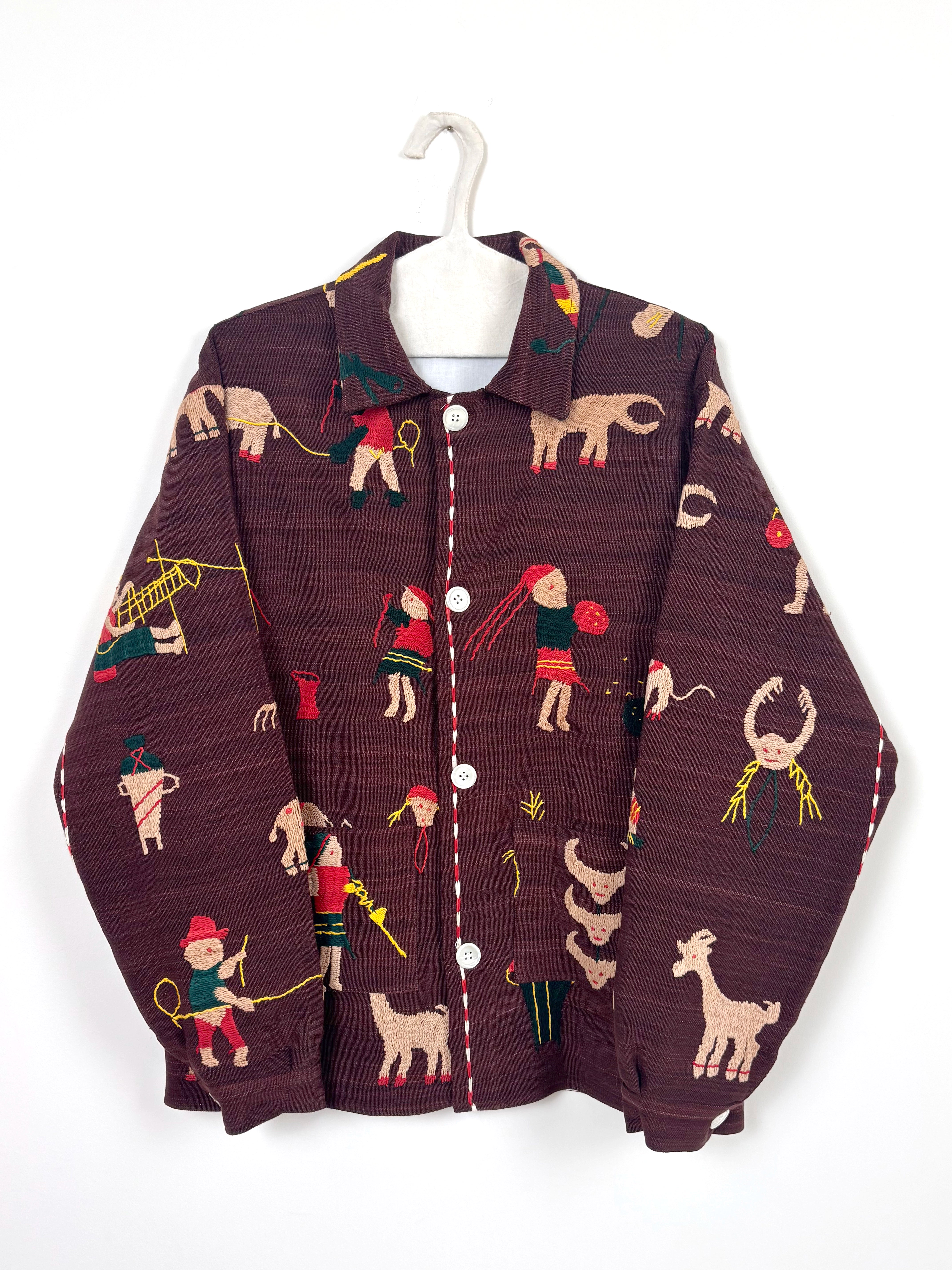 Big tree scene jacket limited edition - Man fit (XL size)