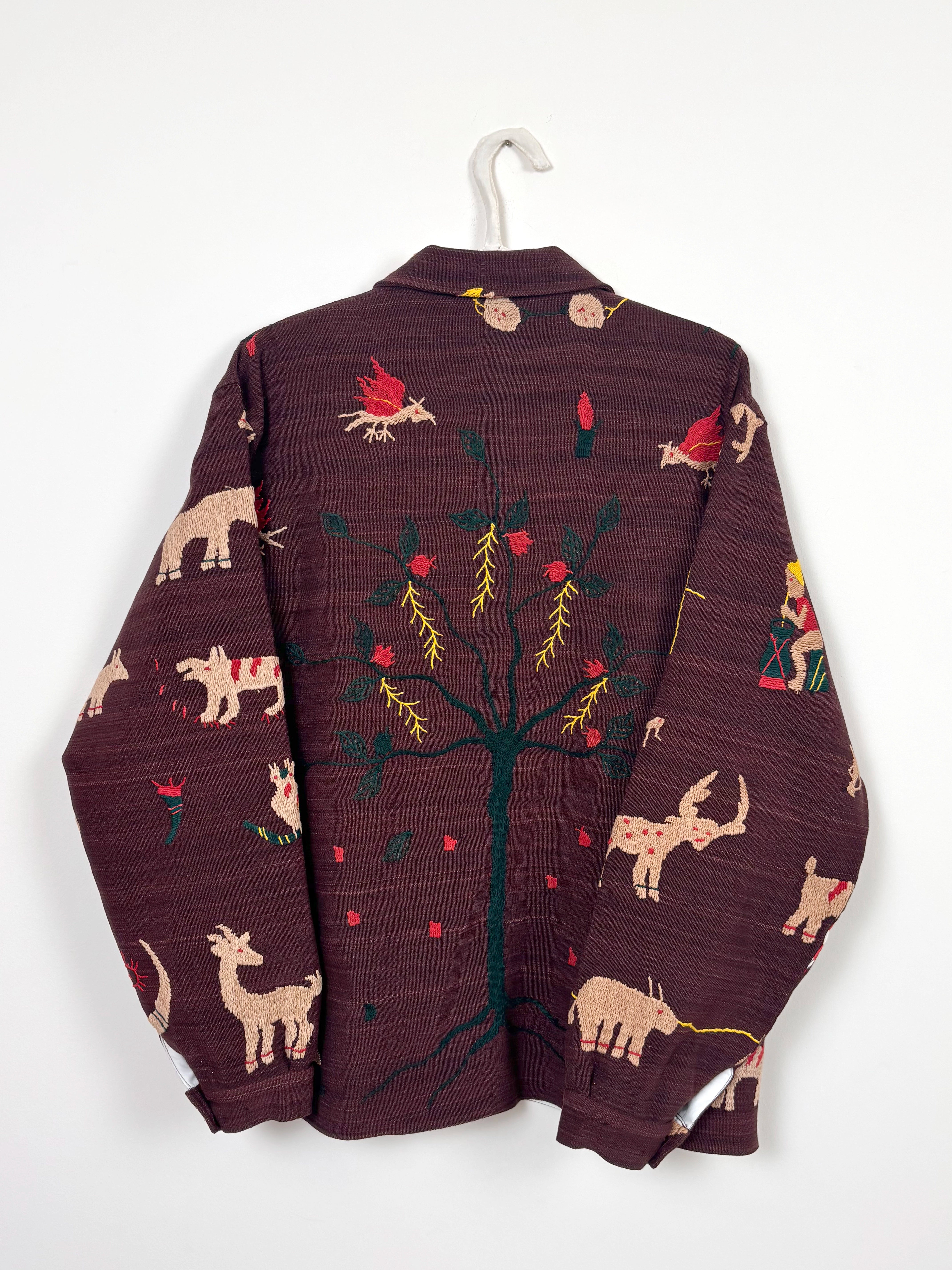 Big tree scene jacket limited edition - Man fit (XL size)